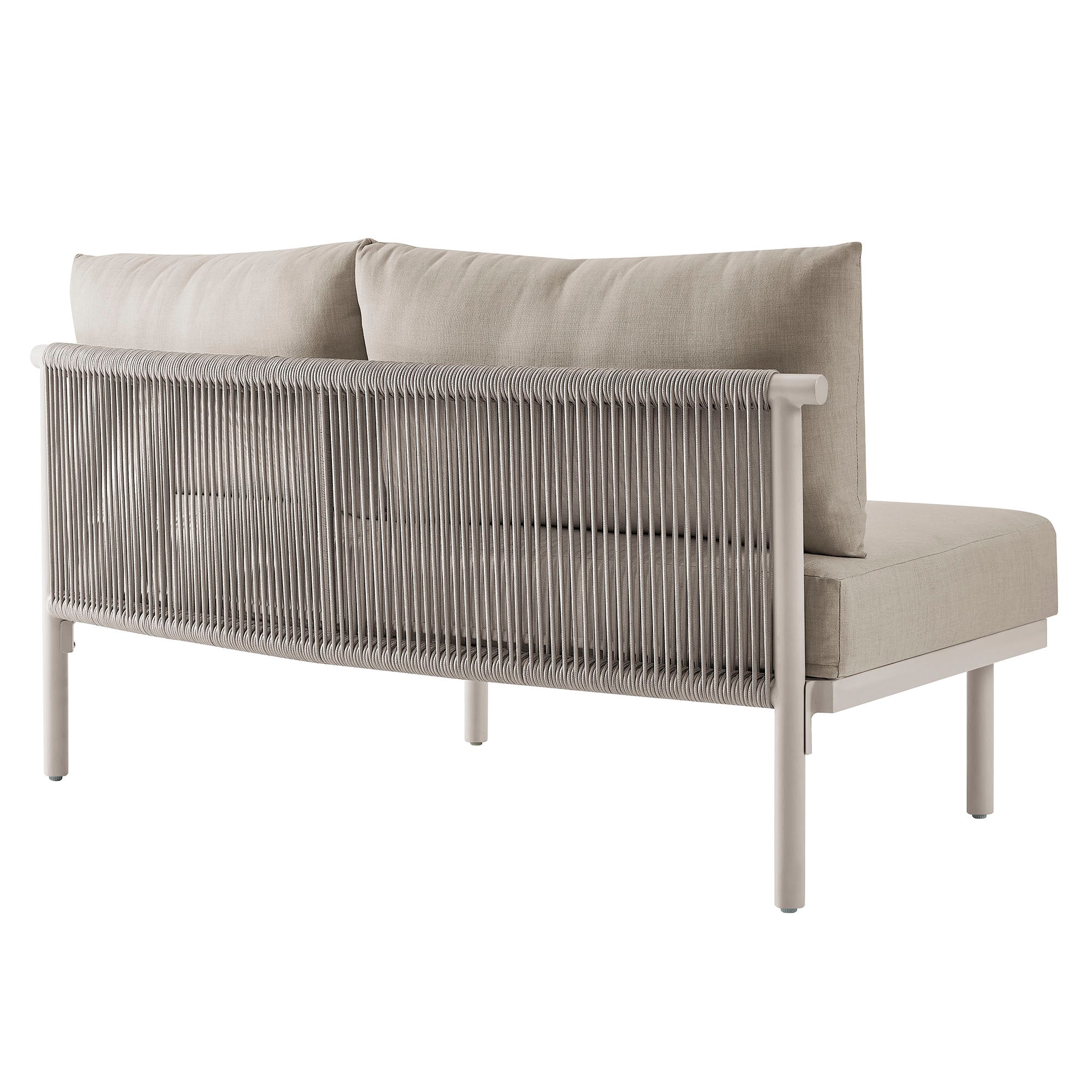 Modway Porta Armless Outdoor Patio Aluminum Modular Piece EEI-7609