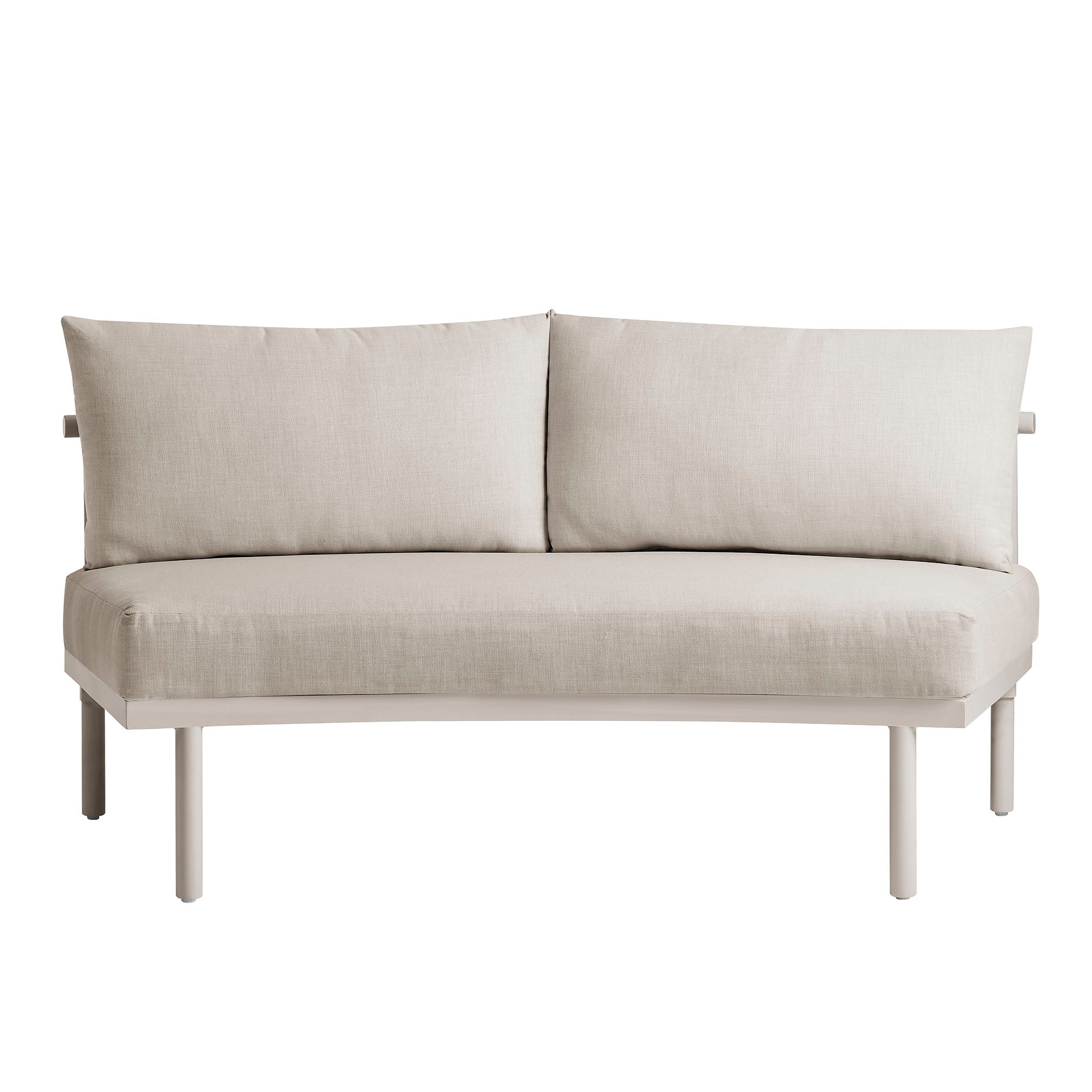 Modway Porta 3 Piece Outdoor Patio Aluminum Modular Sofa EEI-7612