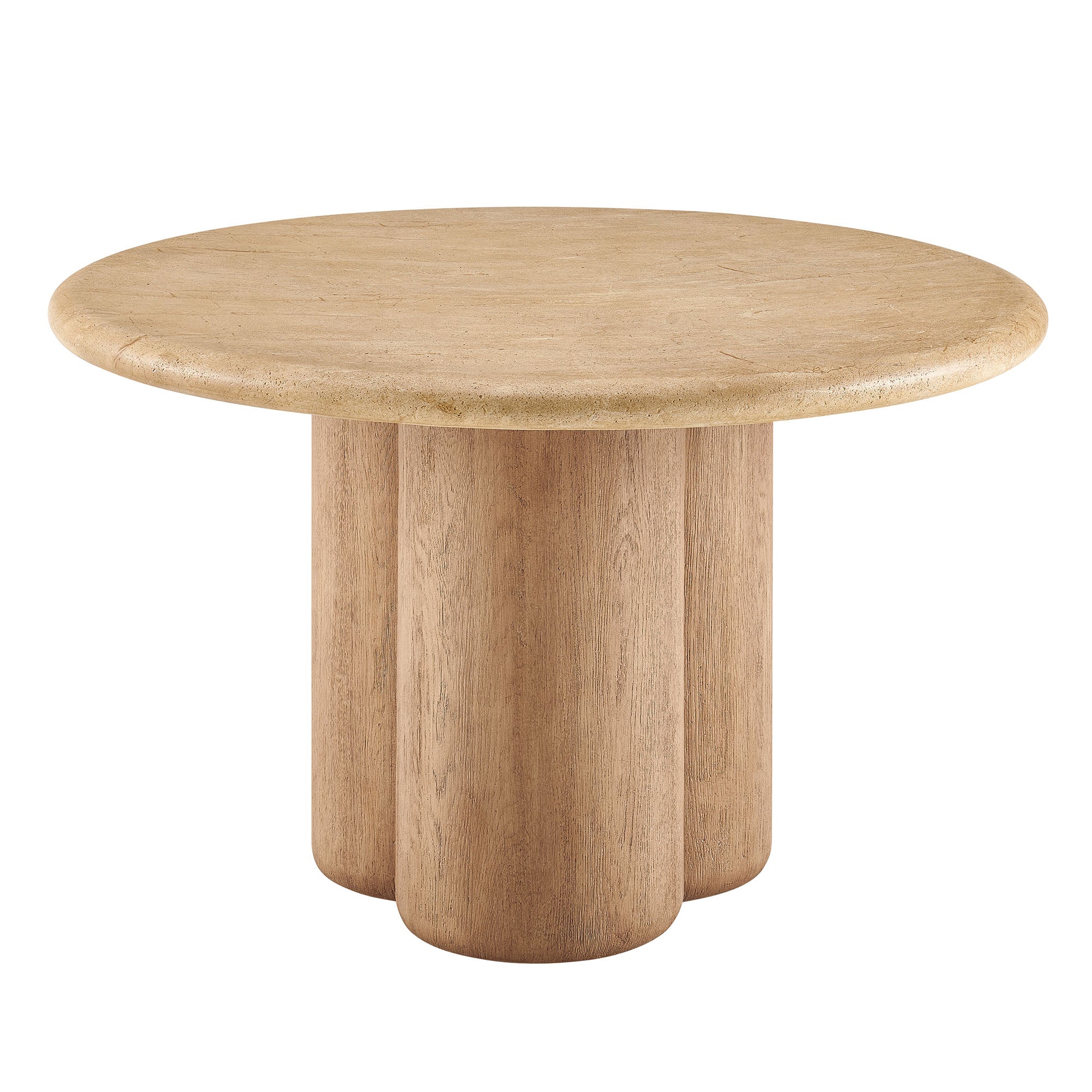 Modway EEI-7619 Tori 48 Inch Round Indoor and Outdoor Patio Dining Table