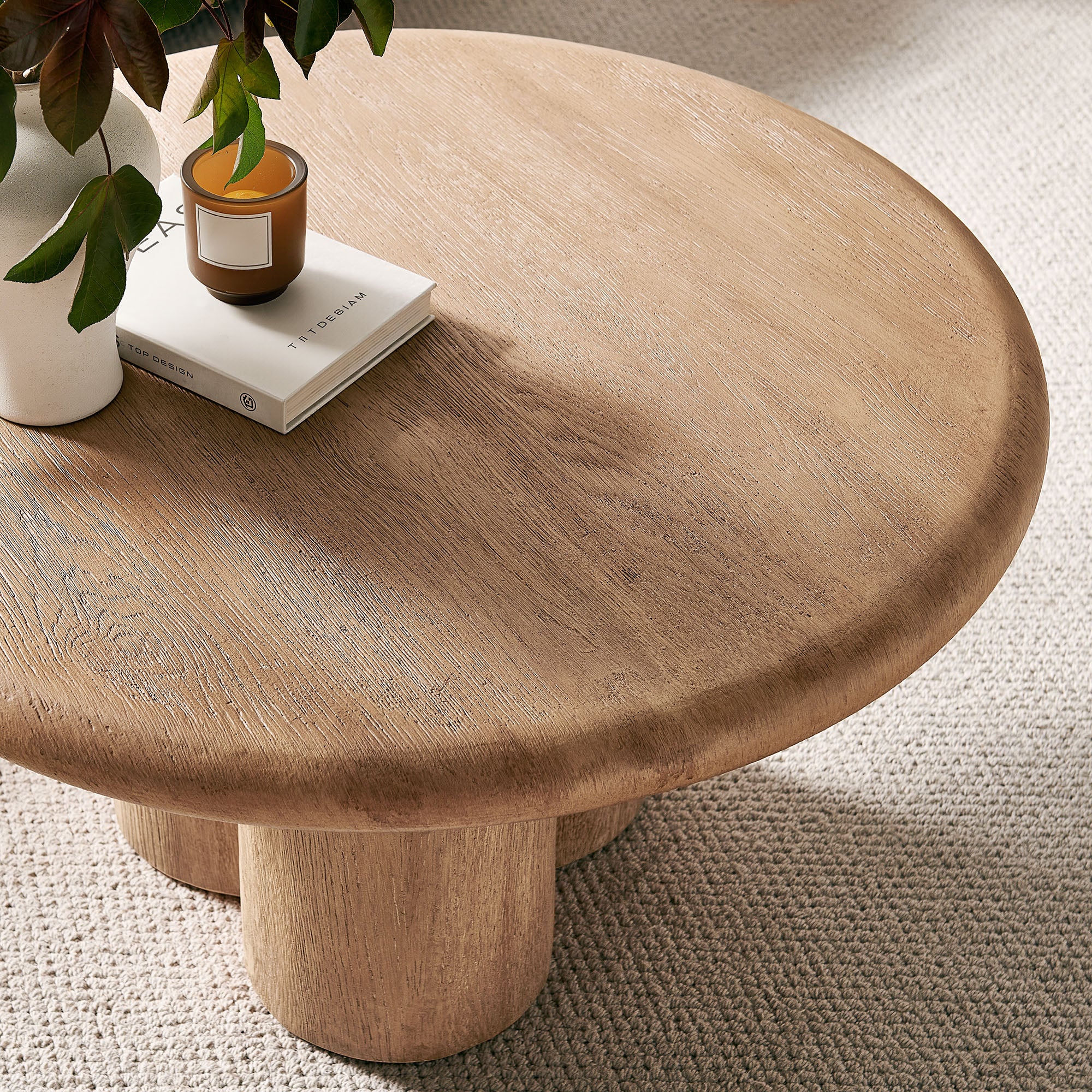 Modway EEI-7620 Tori 31 Inch Round Indoor and Outdoor Patio Coffee Table