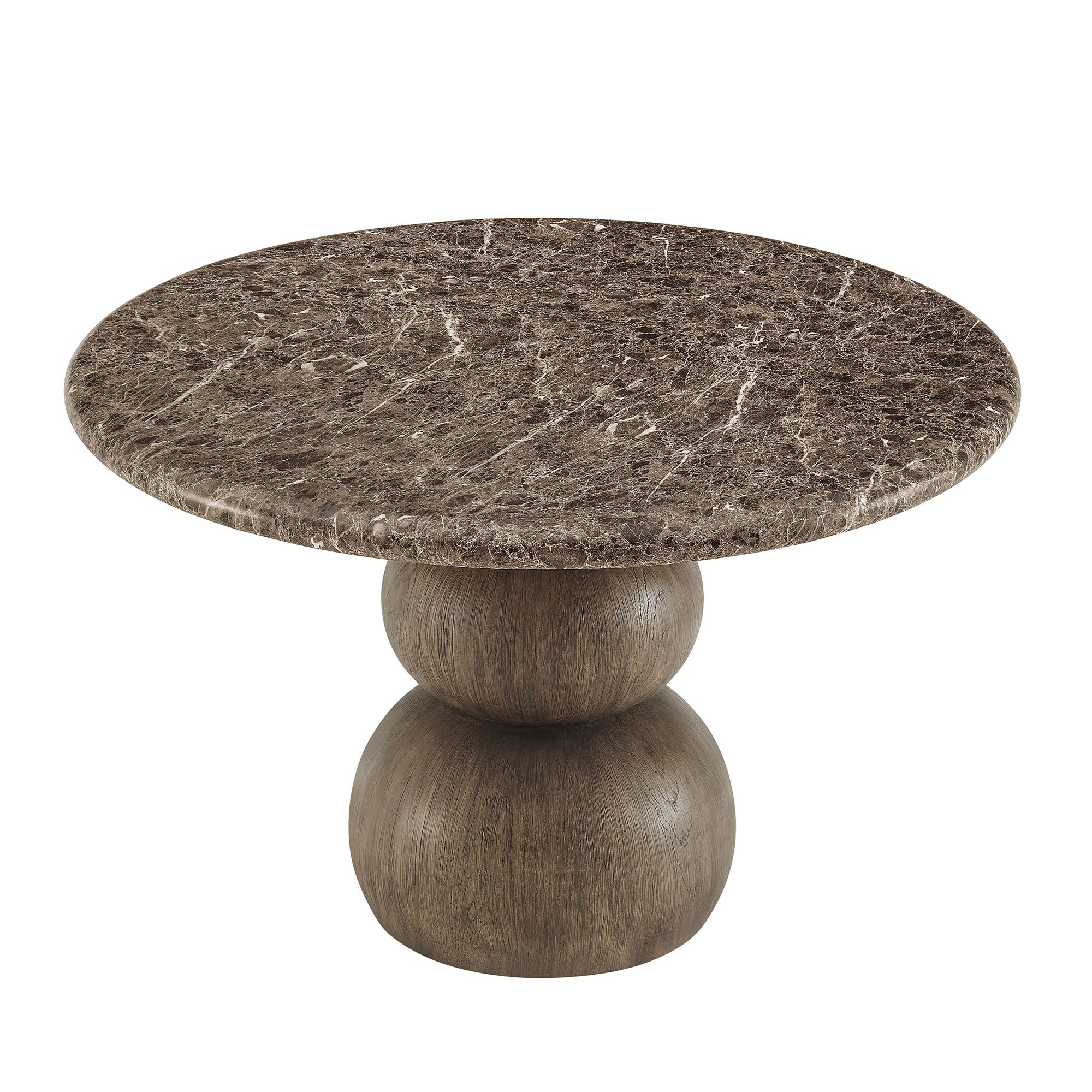 Modway EEI-7624 Pietra Indoor Outdoor Patio Round Dining Table