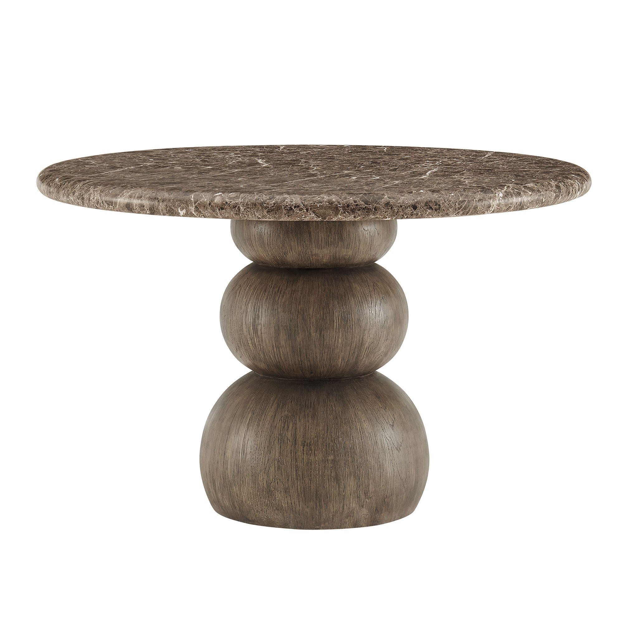 Modway EEI-7624 Pietra Indoor Outdoor Patio Round Dining Table