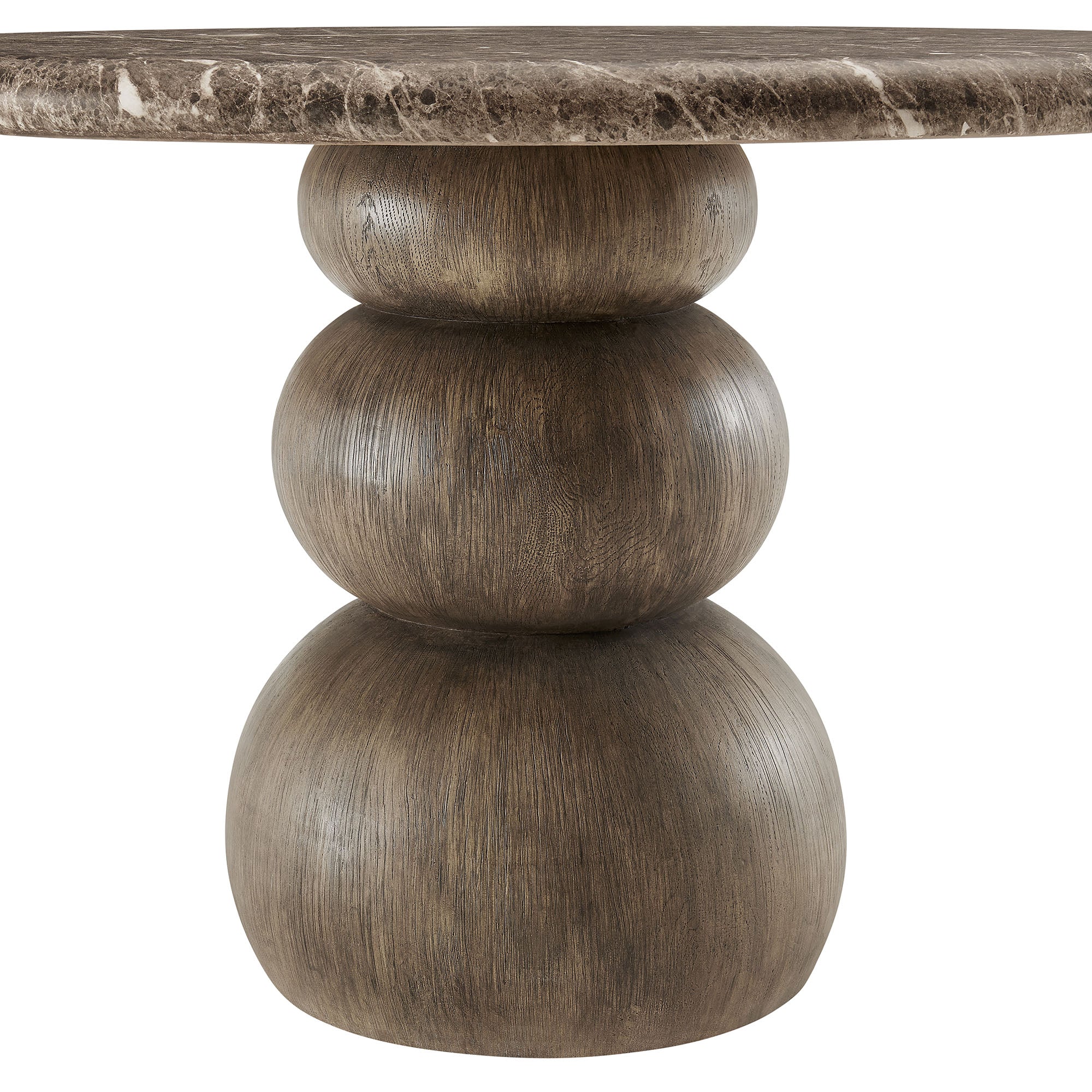 Modway EEI-7624 Pietra Indoor Outdoor Patio Round Dining Table