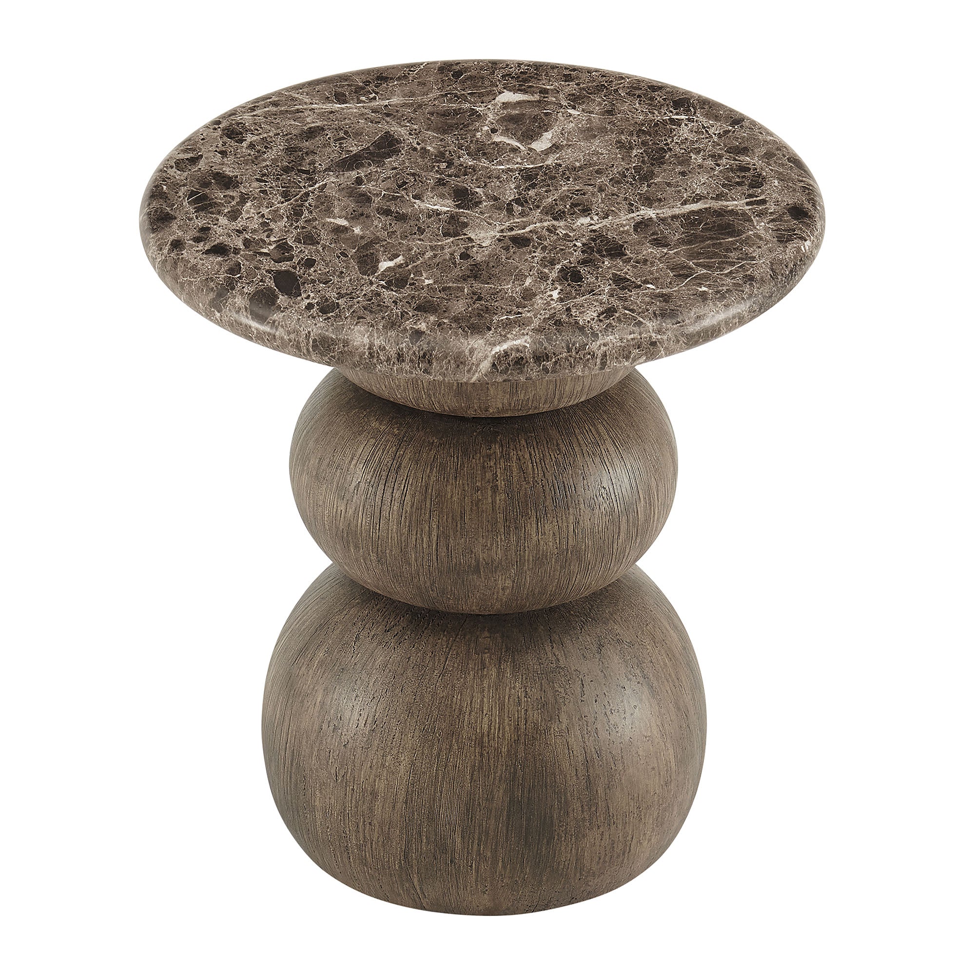 Modway EEI-7625 Pietra Indoor Outdoor Patio Round Side Table