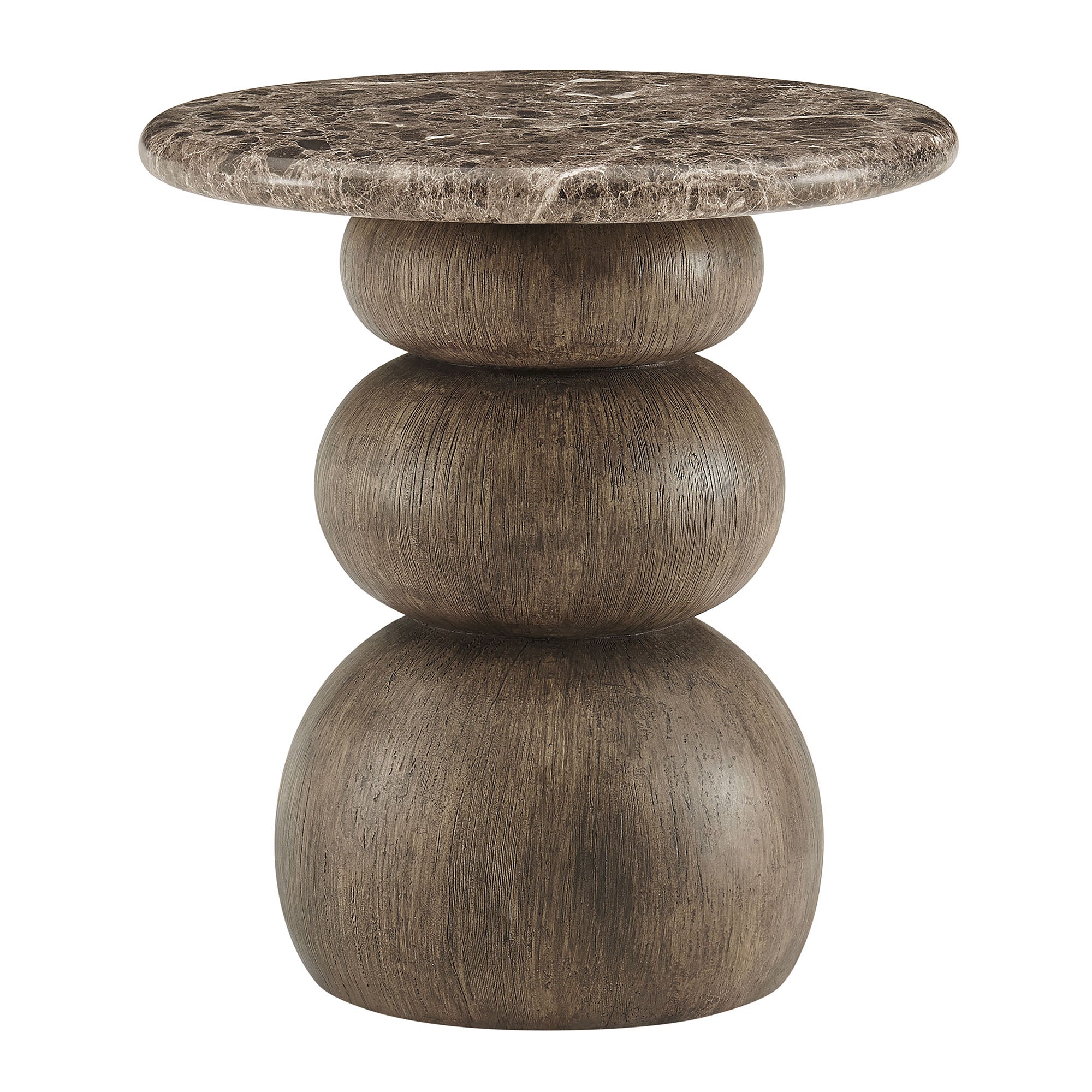 Modway EEI-7625 Pietra Indoor Outdoor Patio Round Side Table