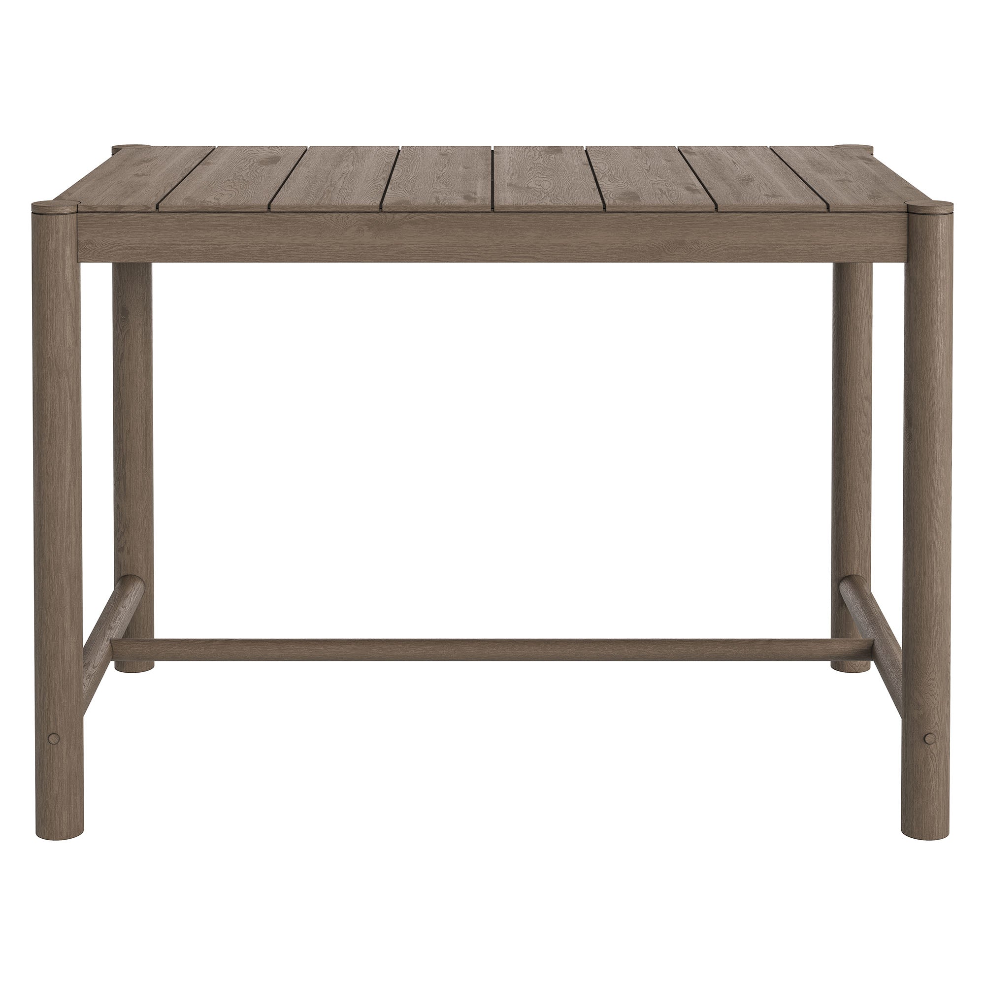 Modway EEI-7629 Eleni Rectangle 56-Inch Outdoor Patio Teak Wood Rectangular Bar Table