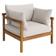 Modway Eleni Outdoor Patio Teak Wood Armchair EEI-7653