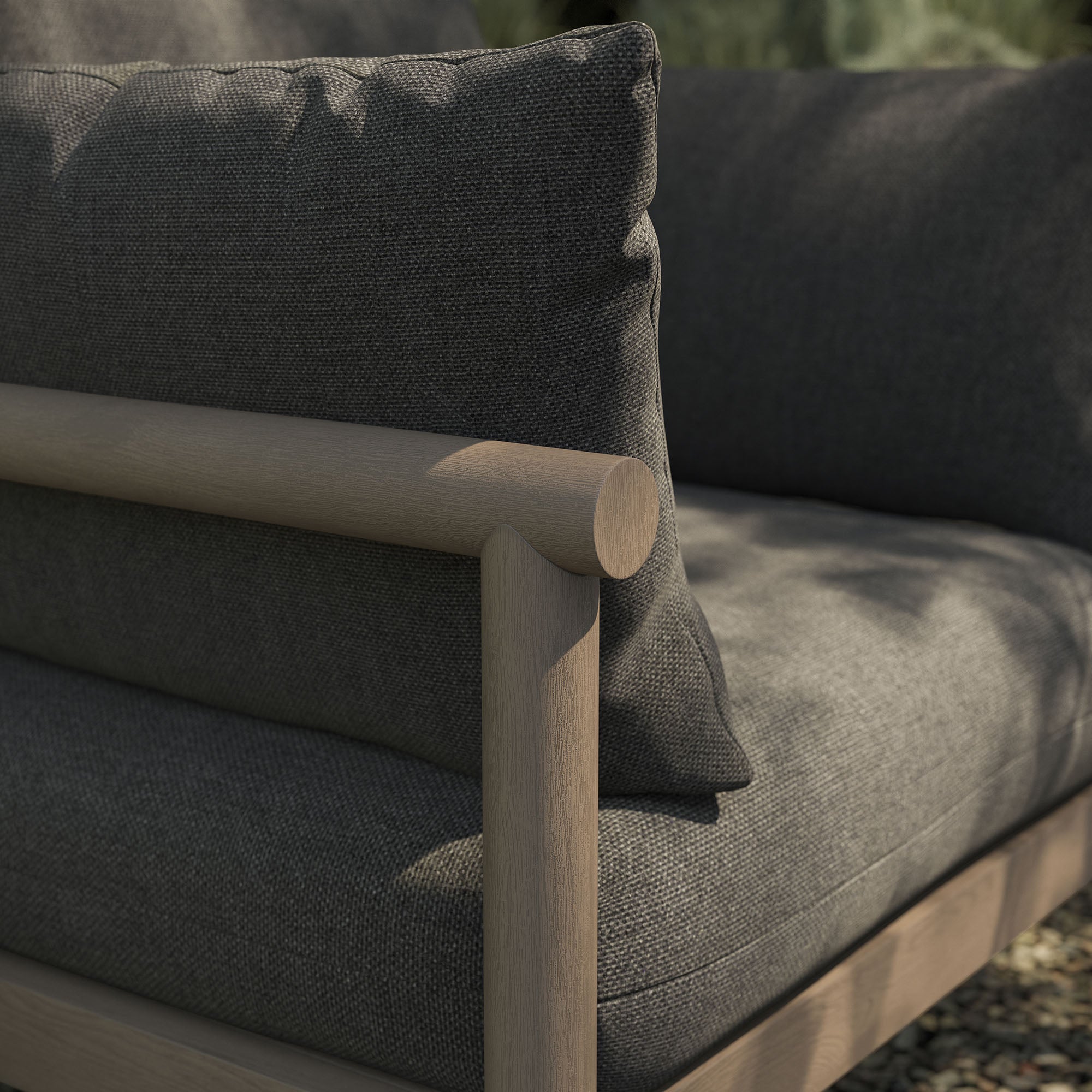 Modway Eleni Outdoor Patio Teak Wood Armchair EEI-7653