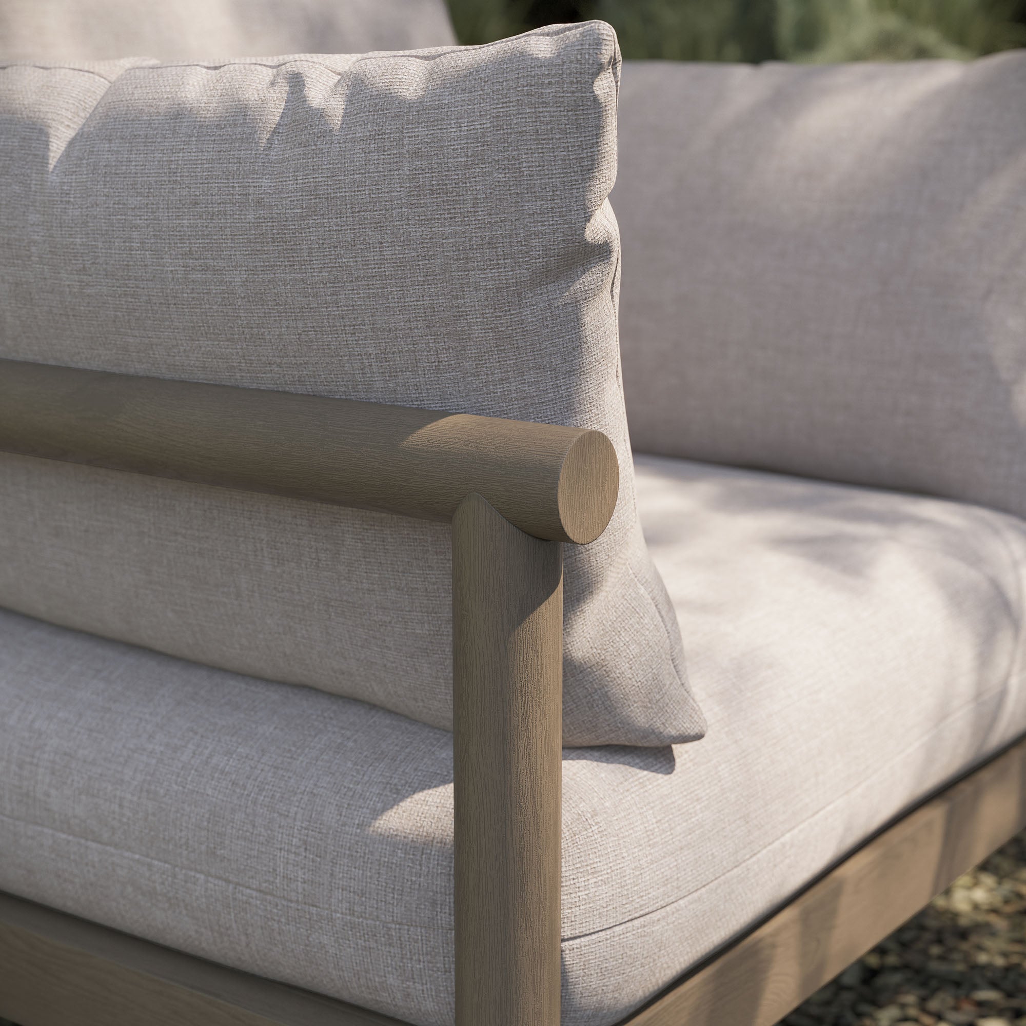 Modway Eleni Outdoor Patio Teak Wood Armchair EEI-7653