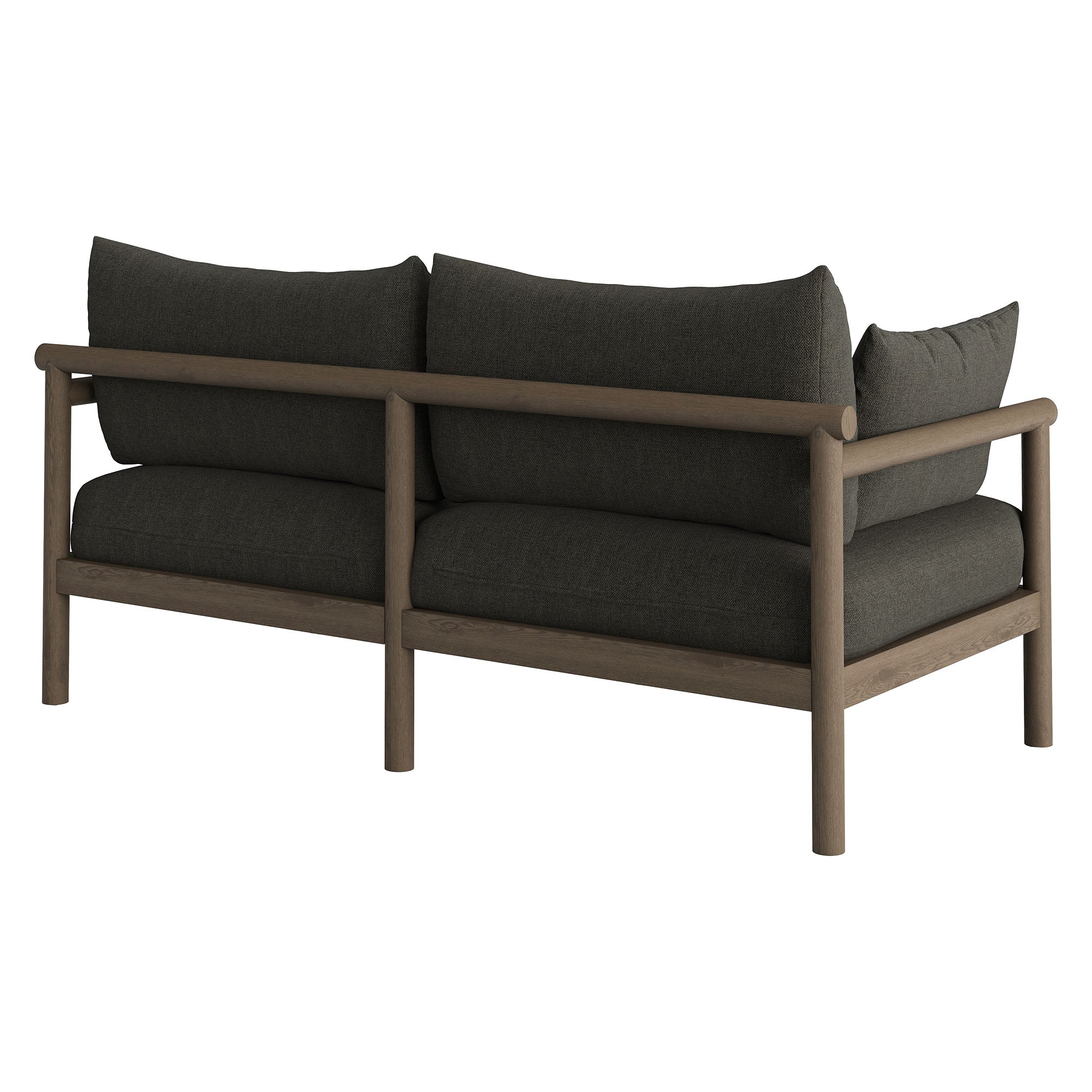 Modway Eleni Outdoor Patio Teak Wood Loveseat EEI-7654