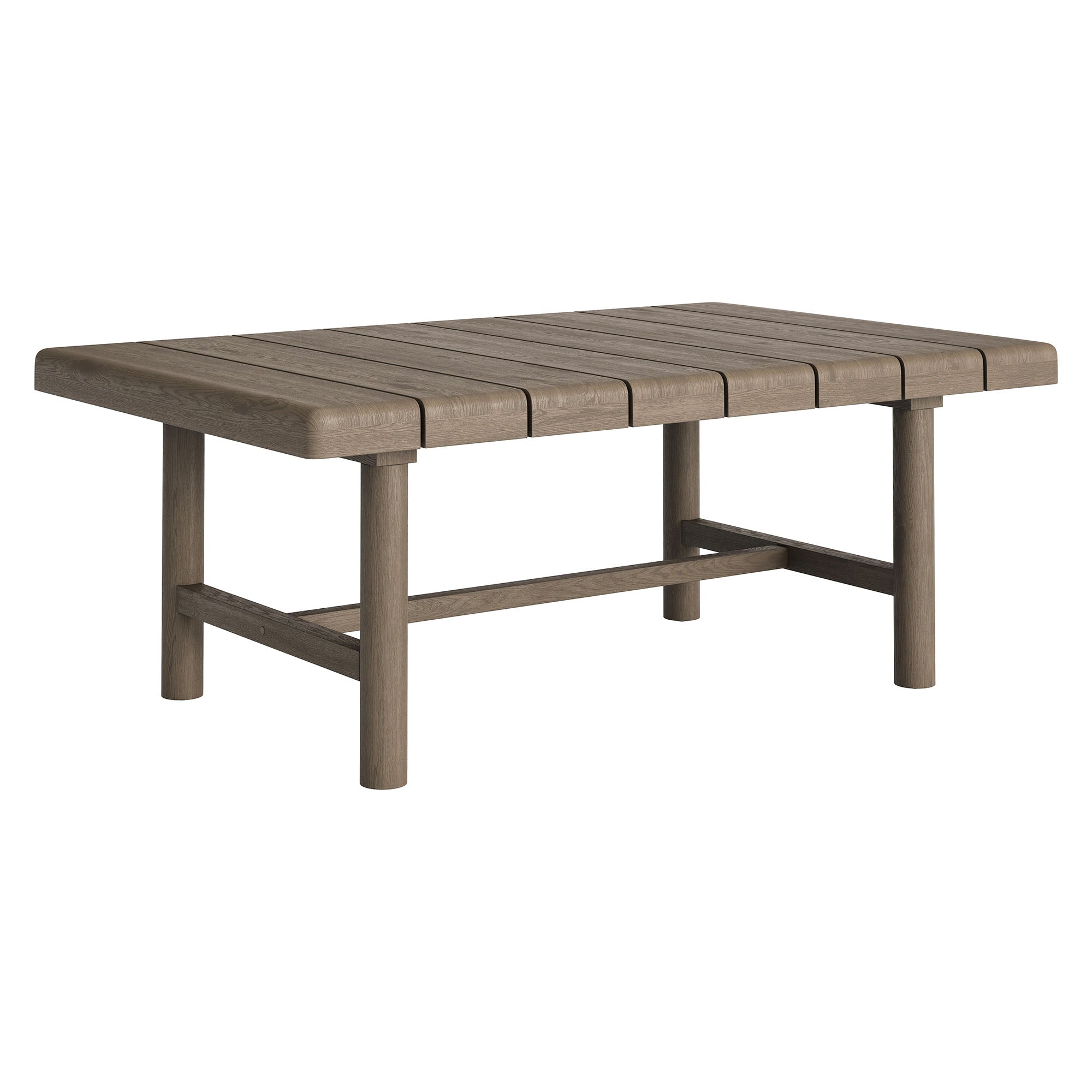 Modway Eleni 41-Inch Outdoor Patio Teak Wood Coffee Table EEI-7655