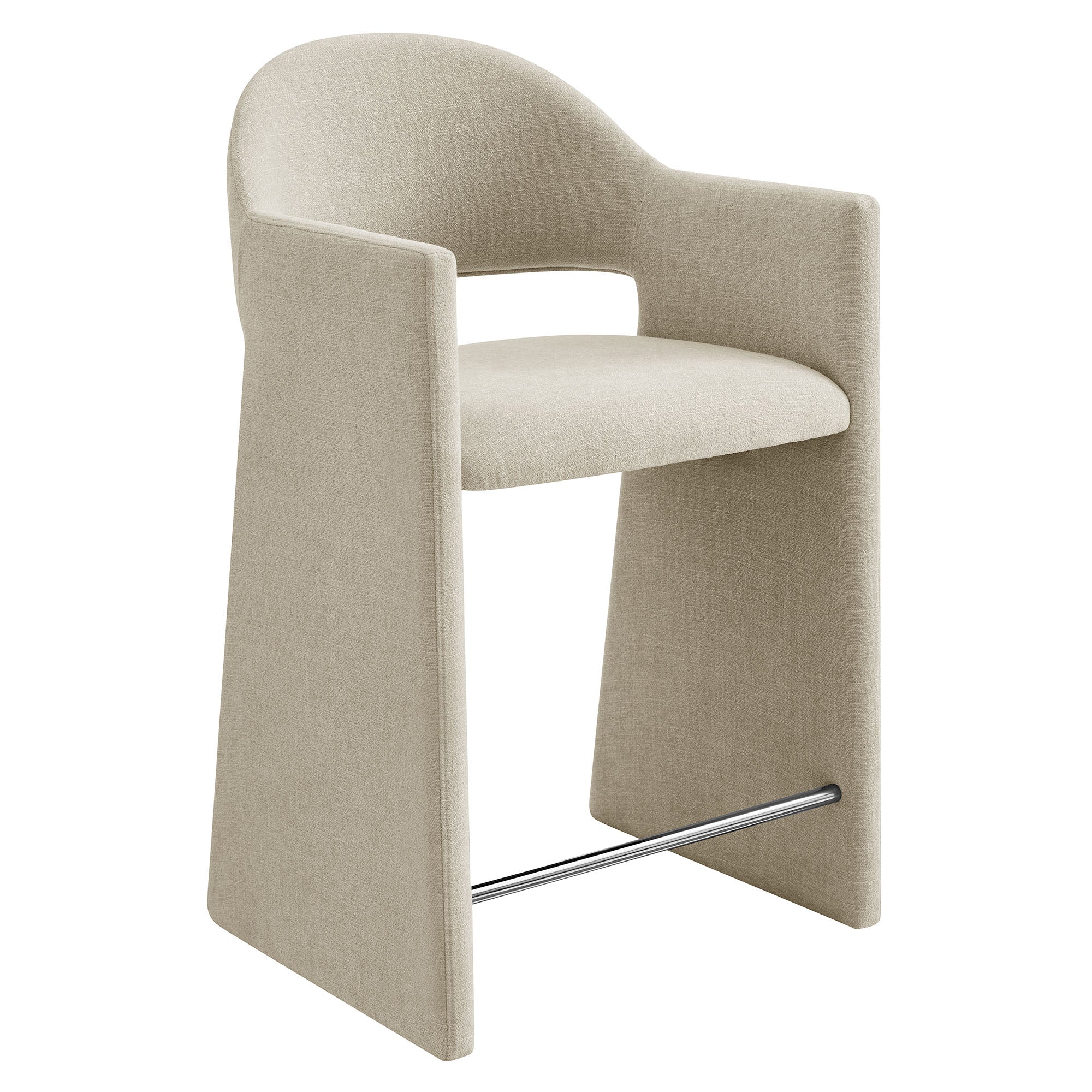 Modway EEI-7664 Talia 37 Inch Upholstered Fabric Counter Stool