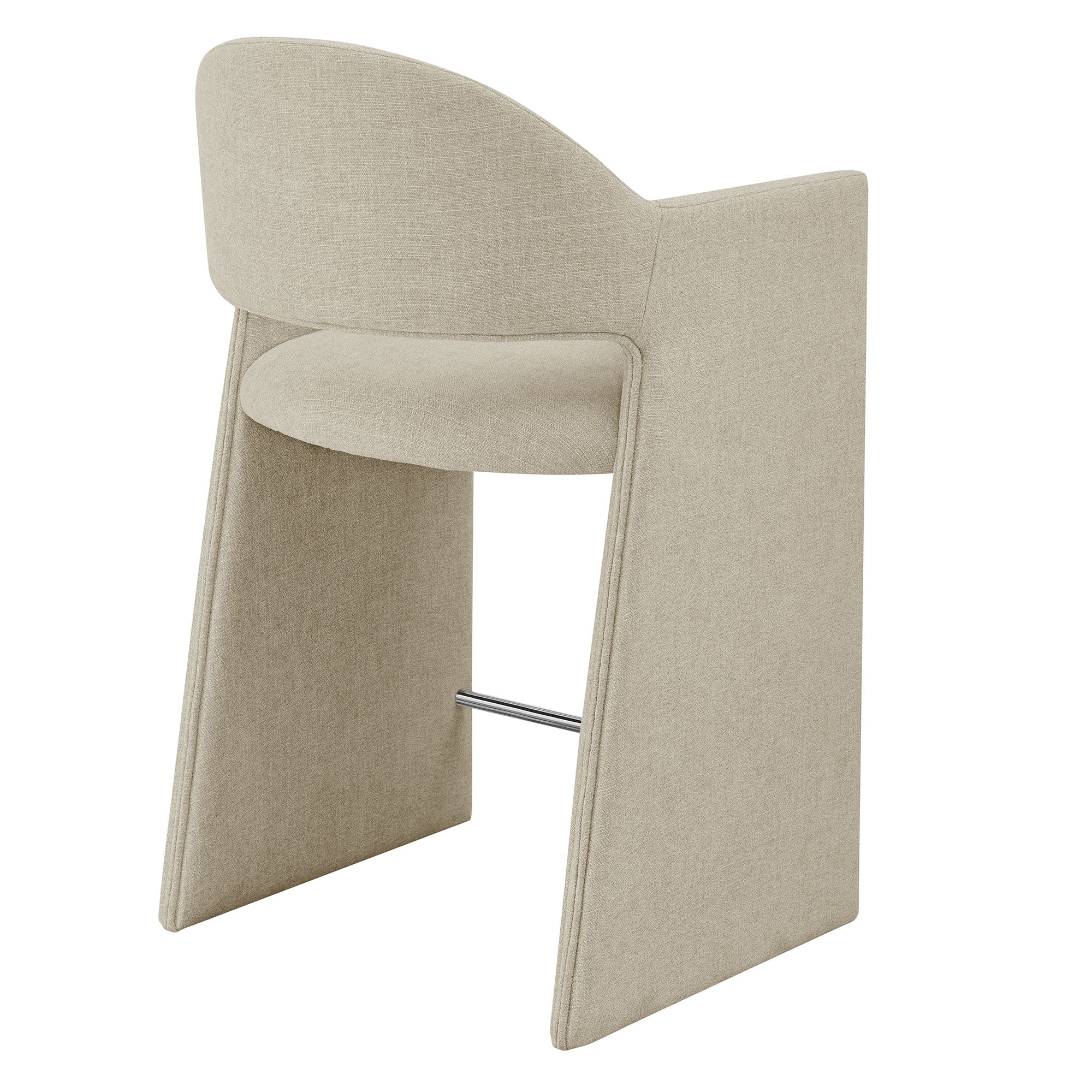 Modway EEI-7664 Talia 37 Inch Upholstered Fabric Counter Stool