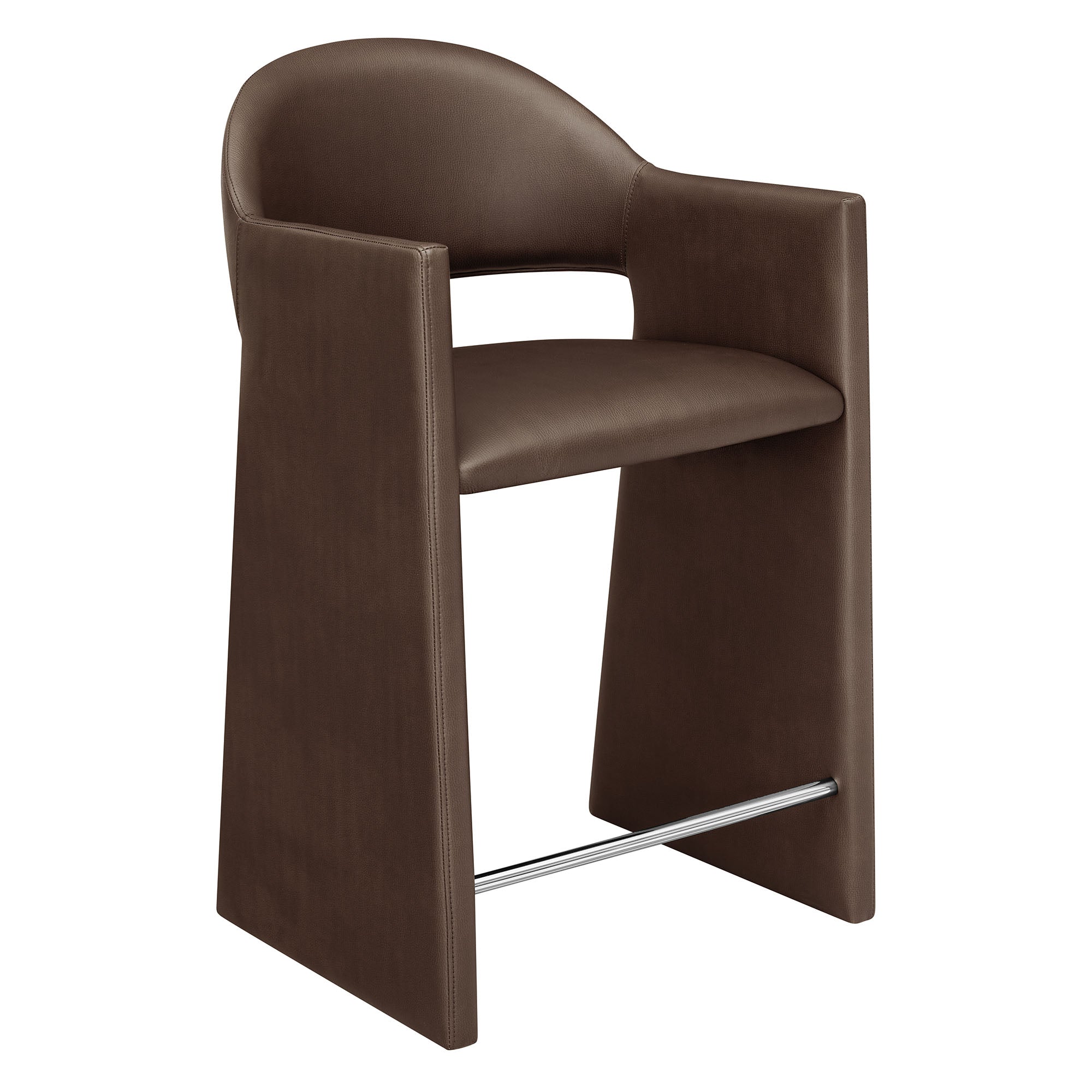 Modway EEI-7665 Talia 37 Inch Vegan Leather Counter Stool