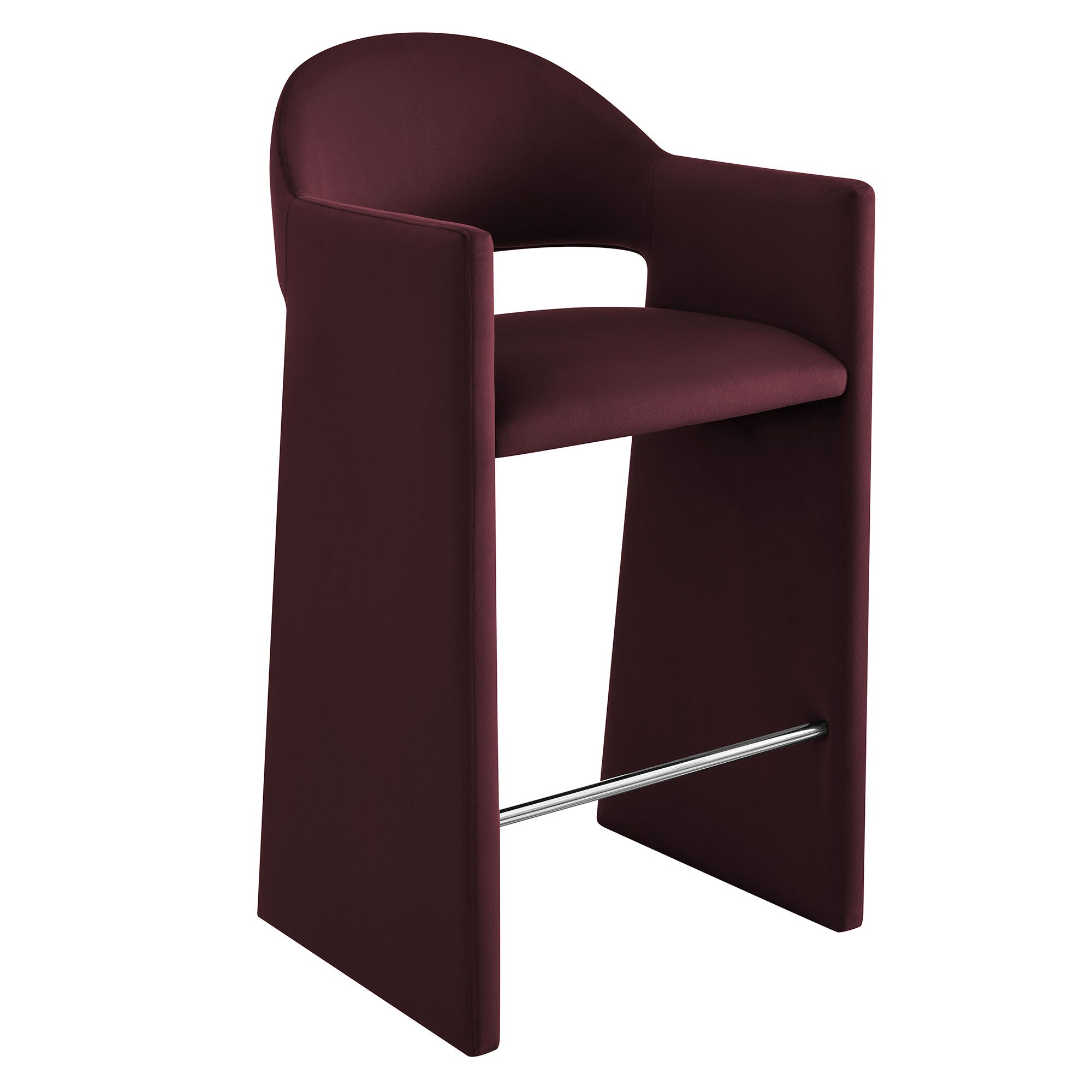 Modway  Talia 41 Inch Performance Velvet Bar Stool