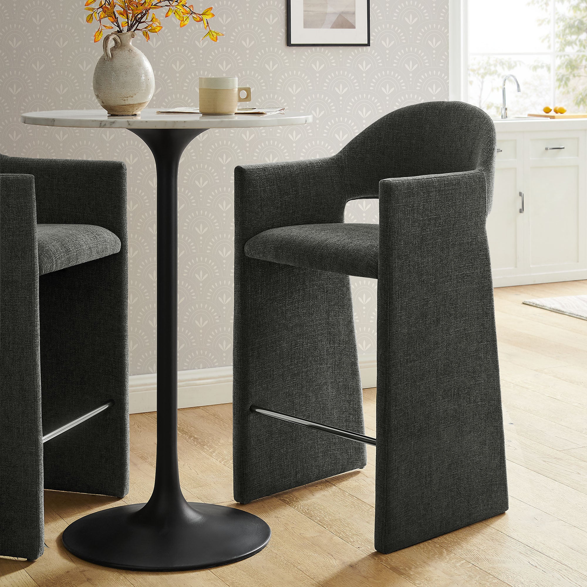 Modway EEI-7667 Talia 41 Inch 41 Inch Upholstered Fabric Bar Stool