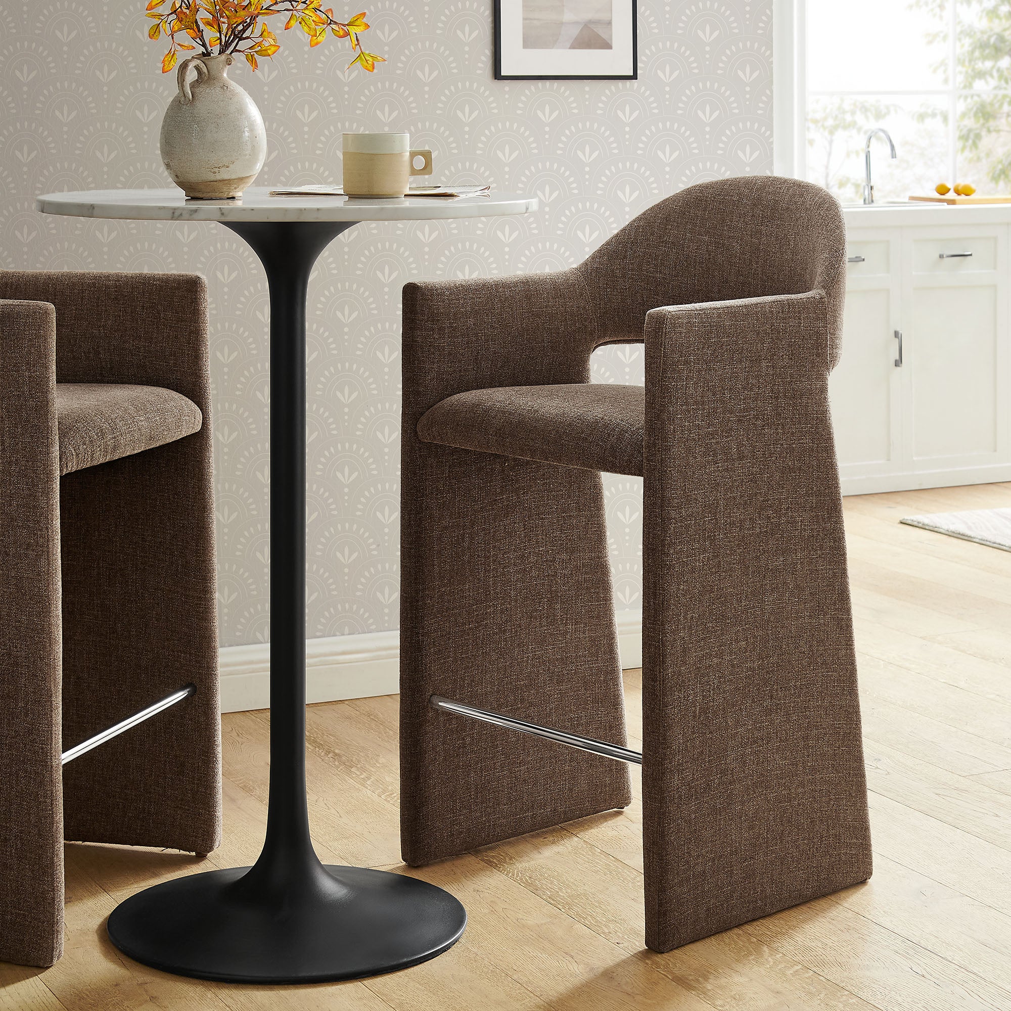 Modway EEI-7667 Talia 41 Inch 41 Inch Upholstered Fabric Bar Stool