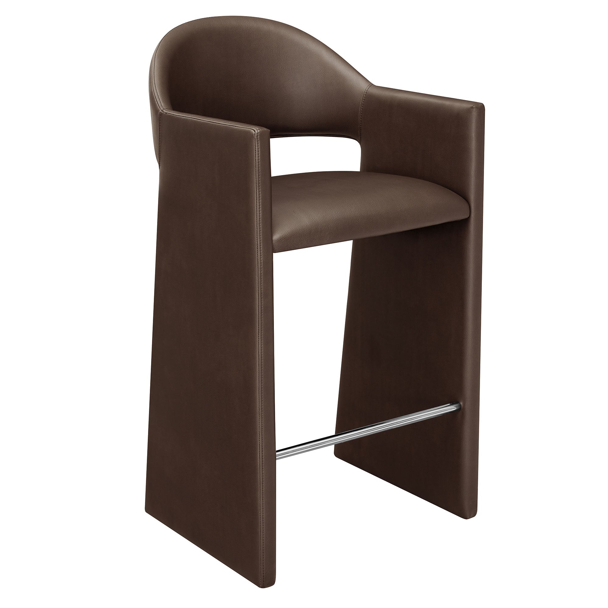 Modway EEI-7668 Talia 41 Inch Vegan Leather Bar Stool
