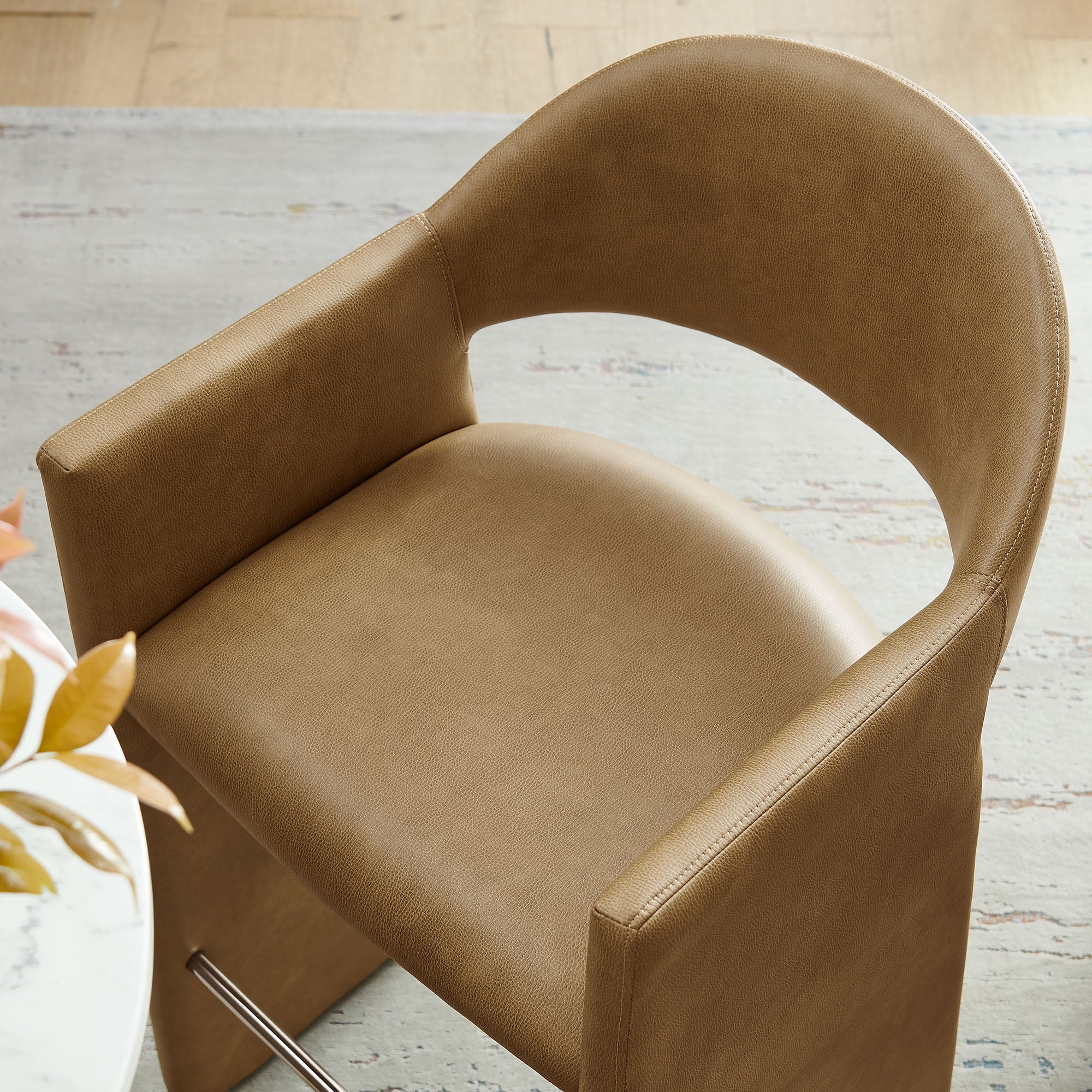 Modway EEI-7668 Talia 41 Inch Vegan Leather Bar Stool
