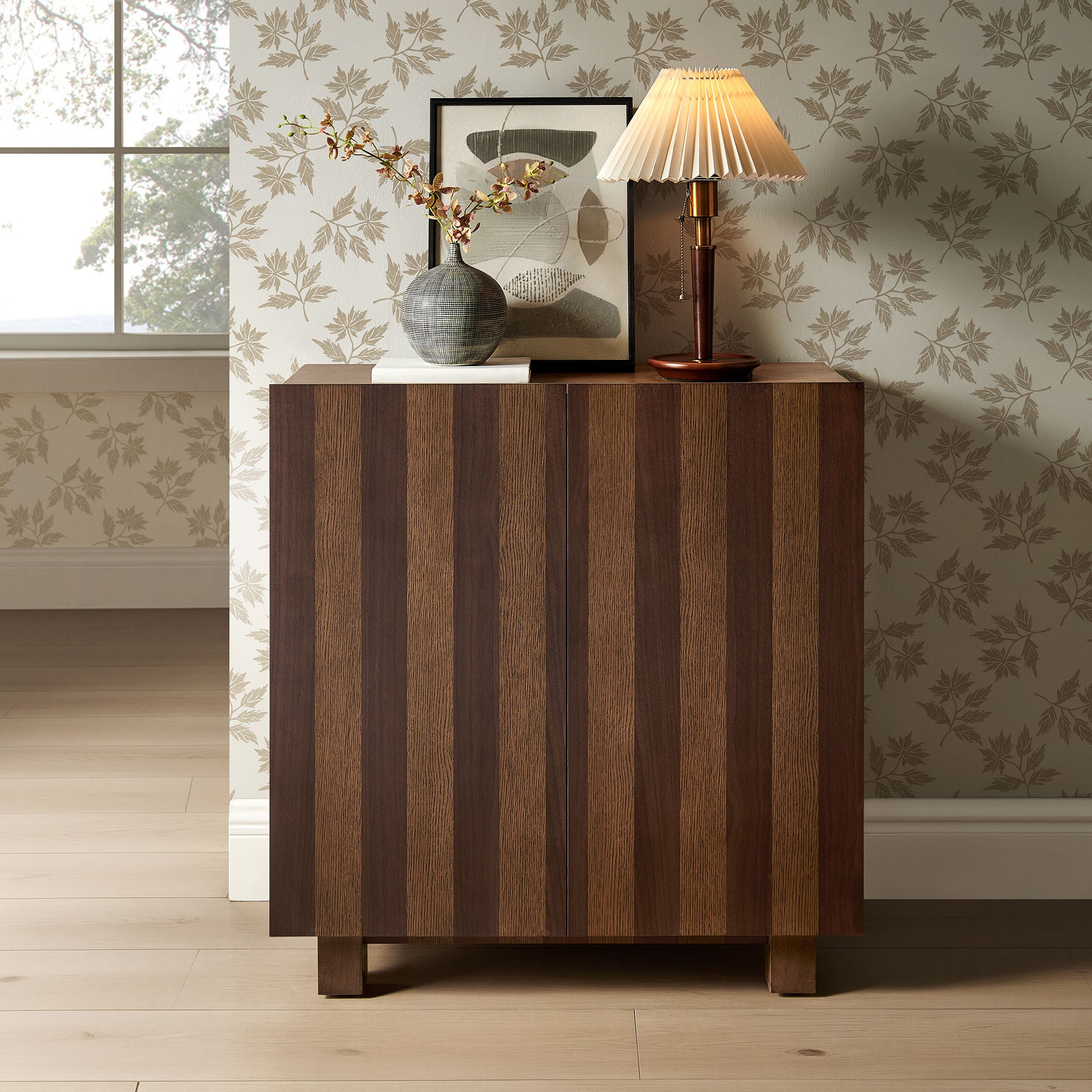Modway Kline 2-Door Striped Accent Cabinet EEI-7669