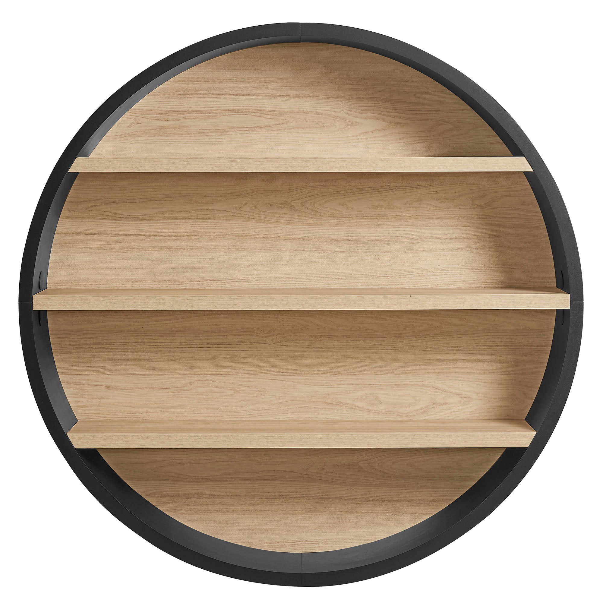 Modway EEI-7672 Romy 47" Round Wall Book Shelf
