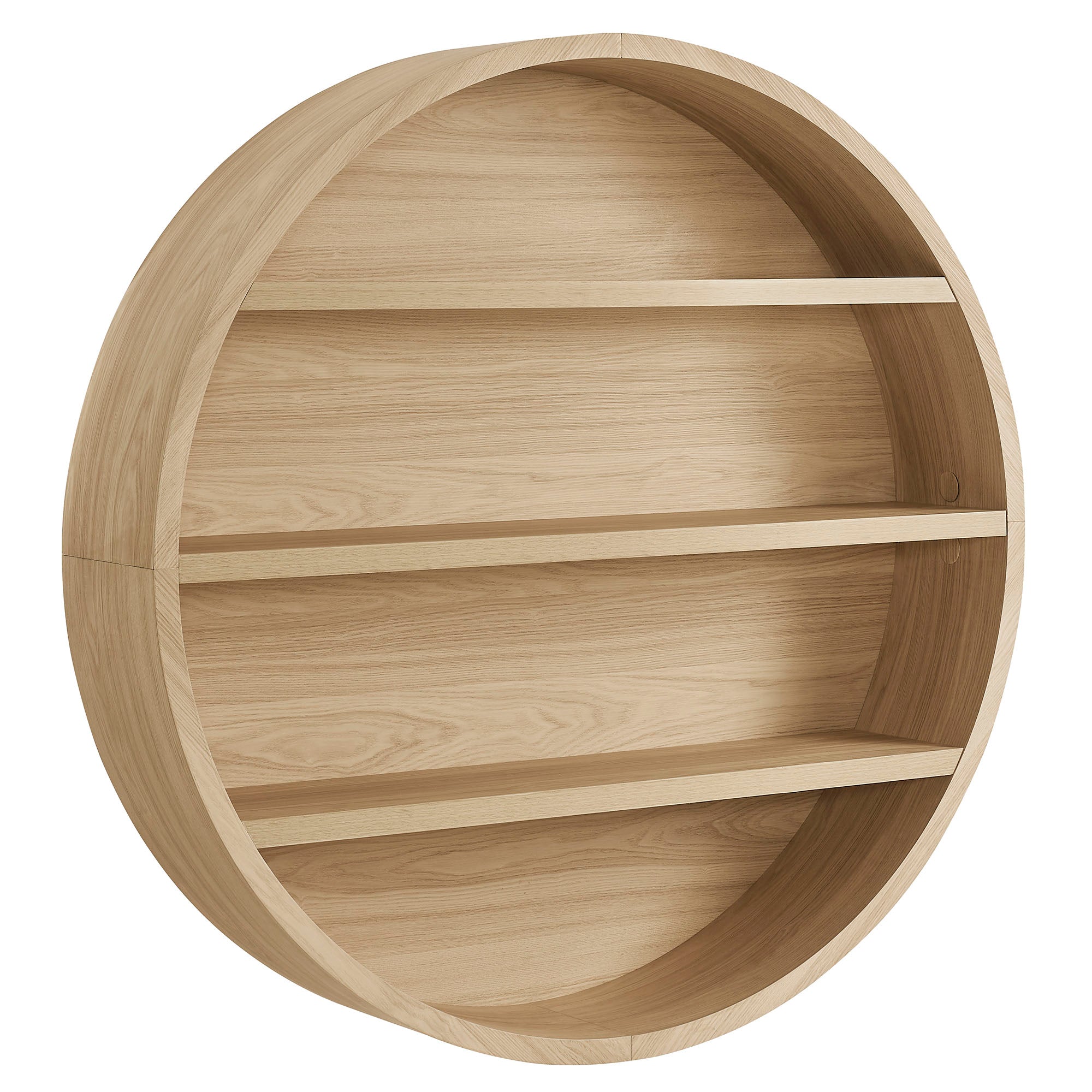 Modway EEI-7672 Romy 47" Round Wall Book Shelf