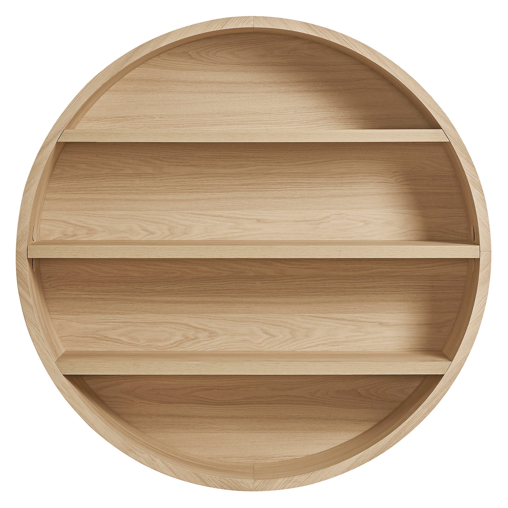 Modway EEI-7672 Romy 47" Round Wall Book Shelf