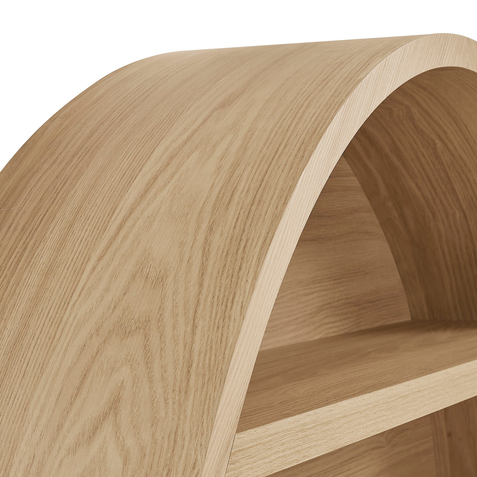 Modway EEI-7672 Romy 47" Round Wall Book Shelf