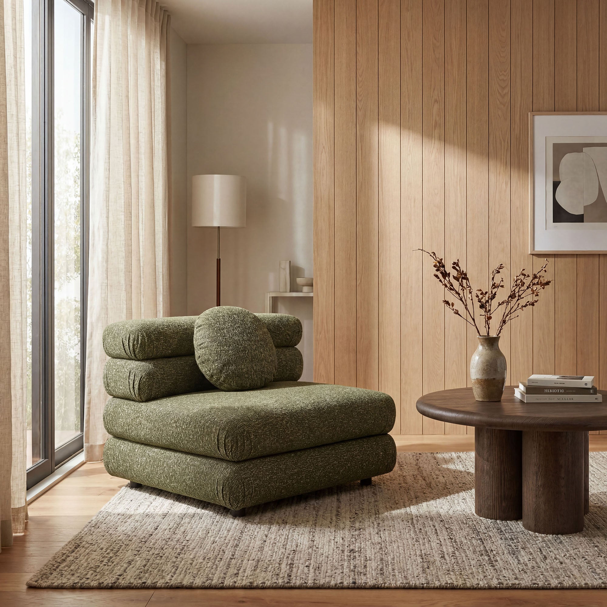 Modway Jubilee Upholstered Modular Armless Chair EEI-7708