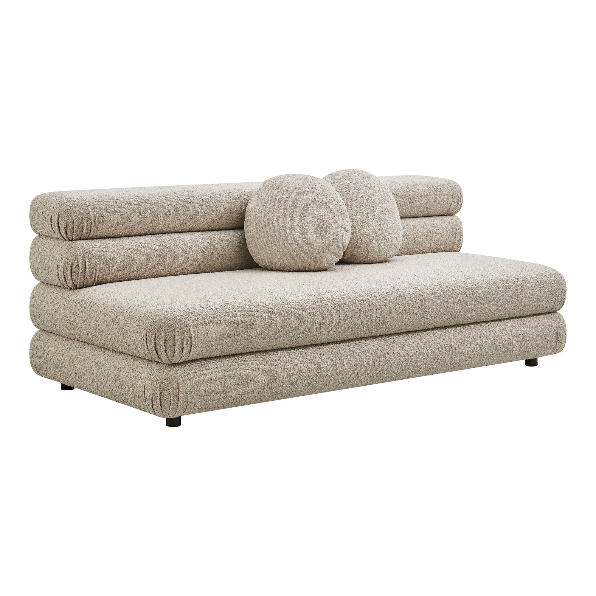 Modway Jubilee Upholstered Modular Armless Loveseat EEI-7709