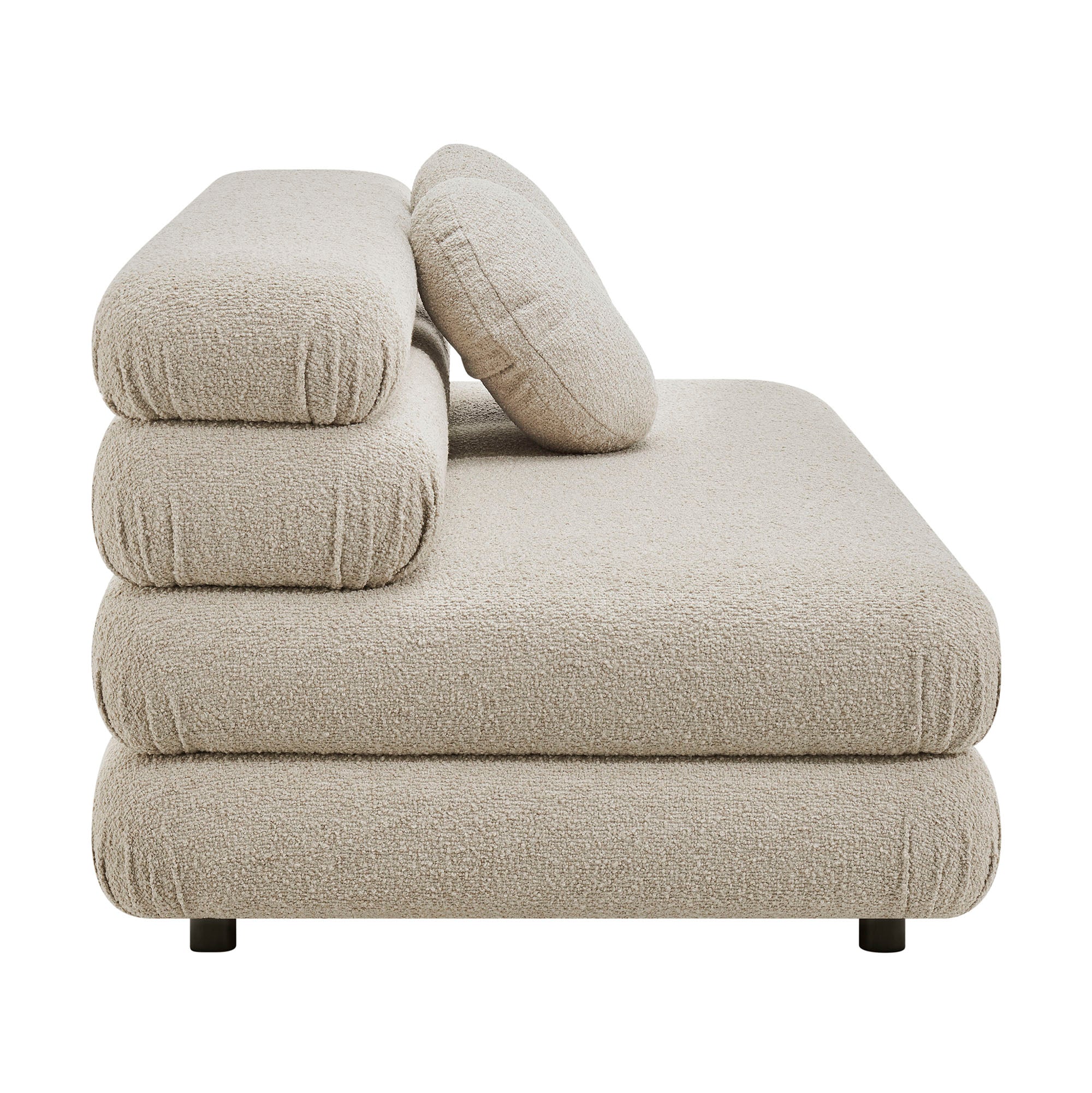 Modway Jubilee Upholstered Modular Armless Loveseat EEI-7709