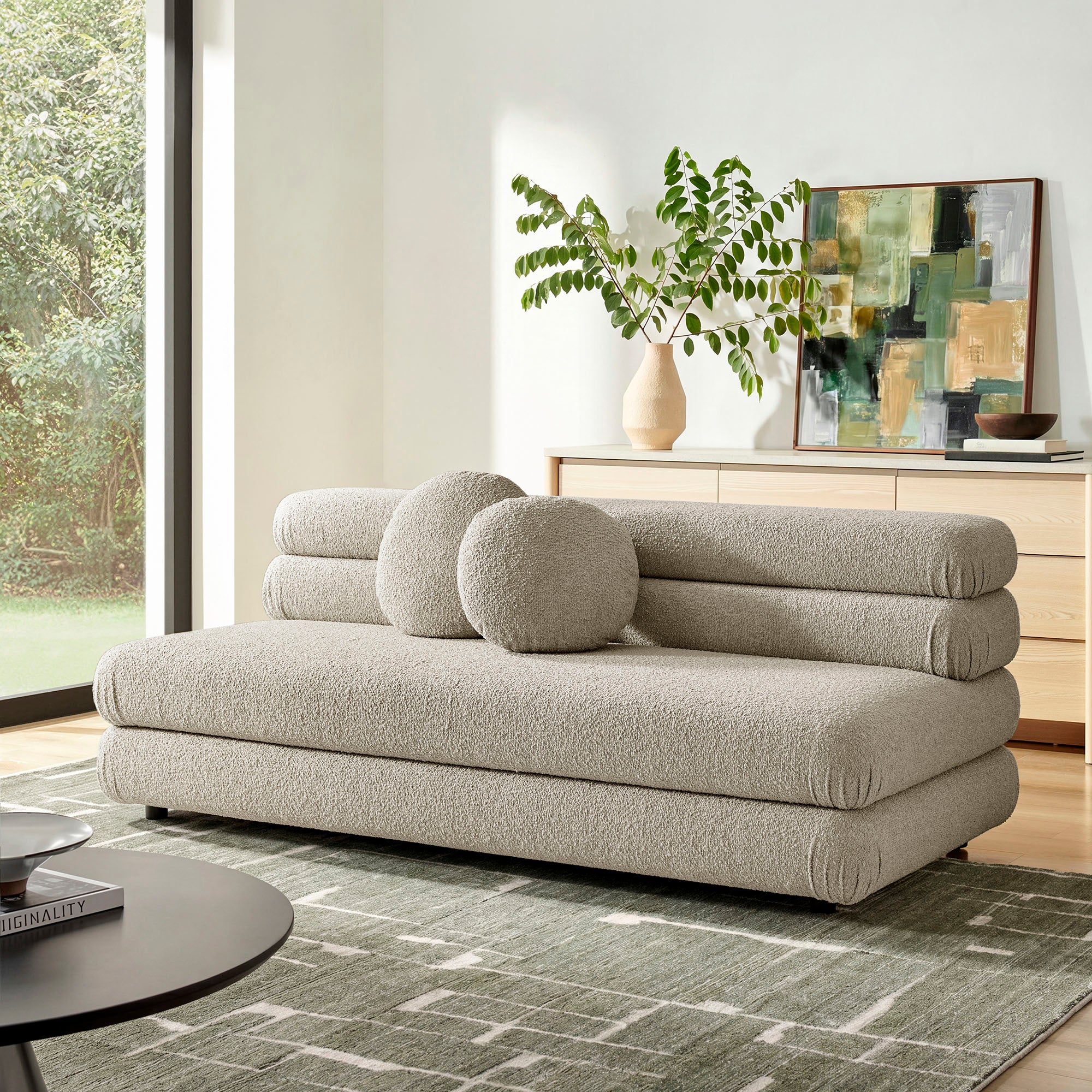 Modway Jubilee Upholstered Modular Armless Loveseat EEI-7709