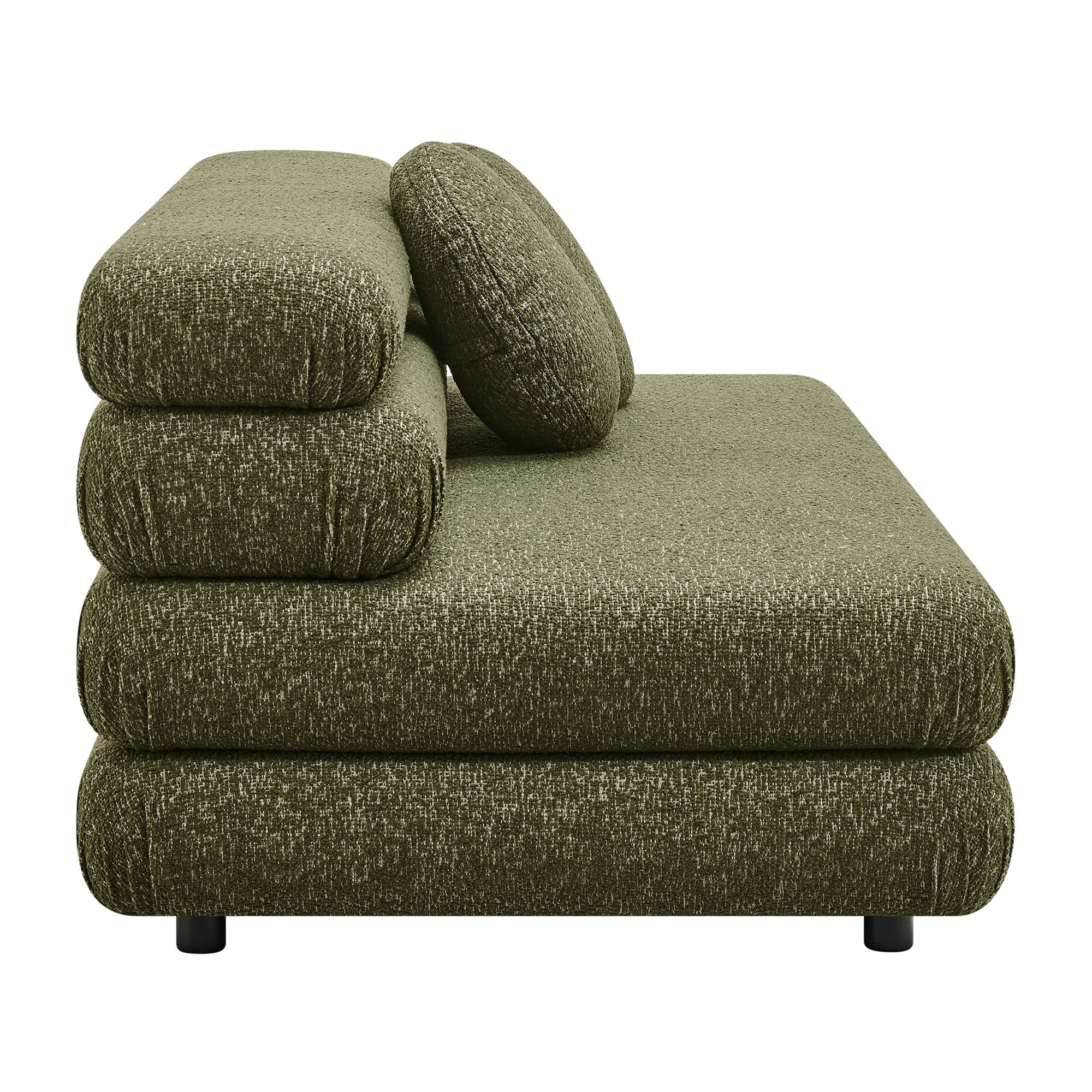 Modway Jubilee Upholstered Modular Armless Loveseat EEI-7709