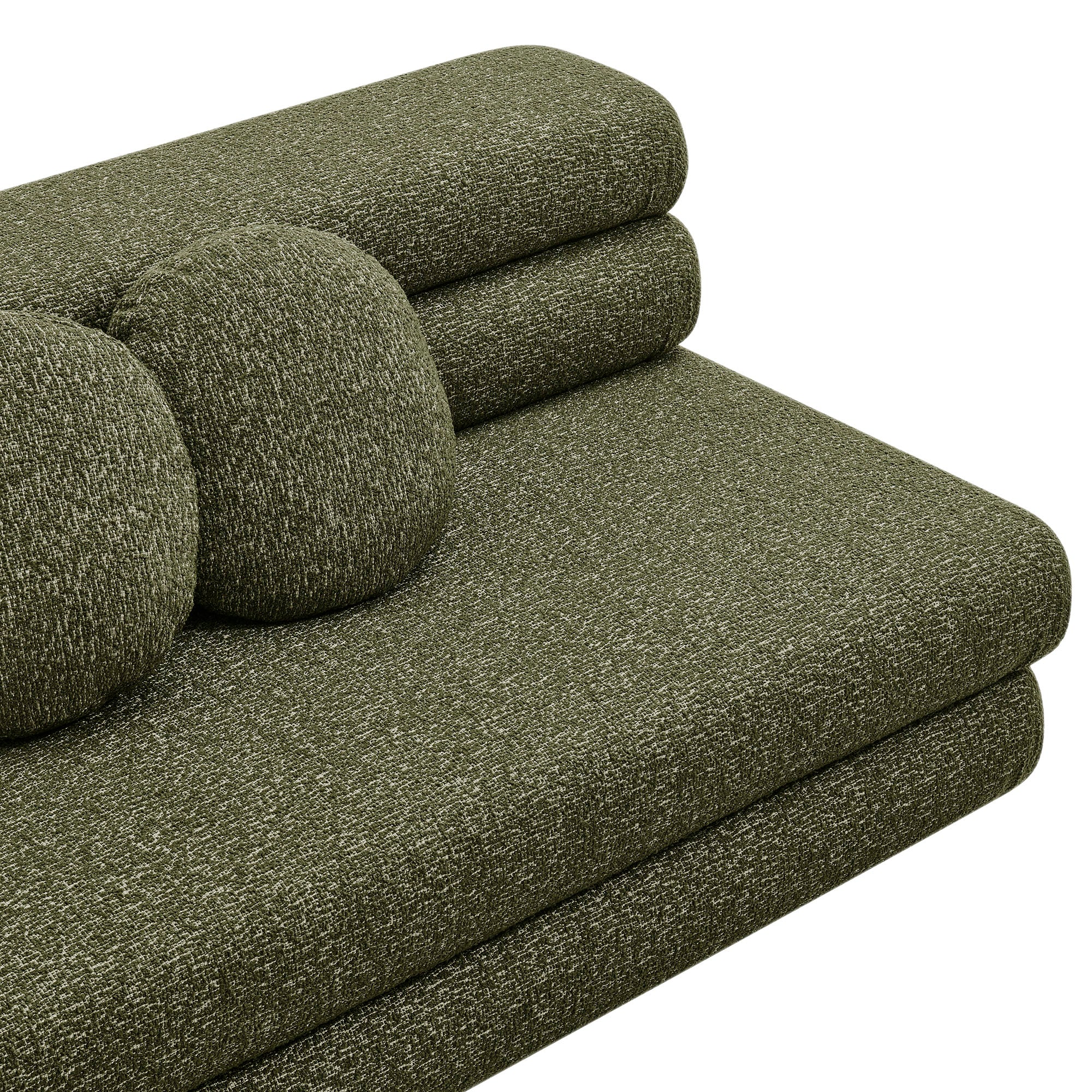 Modway Jubilee Upholstered Modular Armless Loveseat EEI-7709