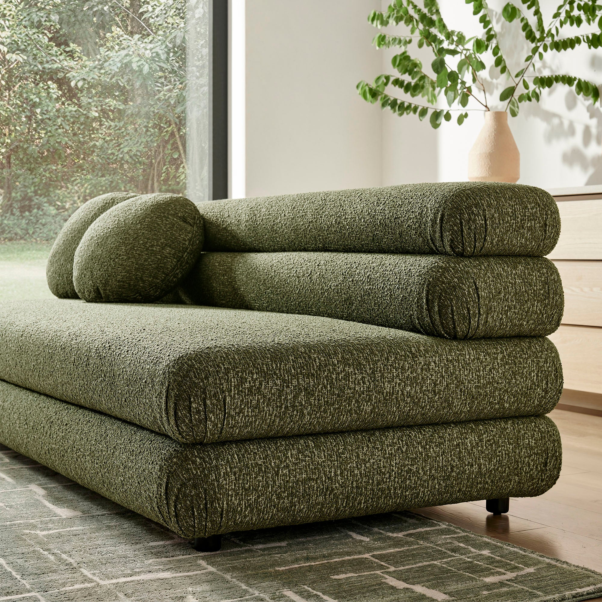 Modway Jubilee Upholstered Modular Armless Loveseat EEI-7709