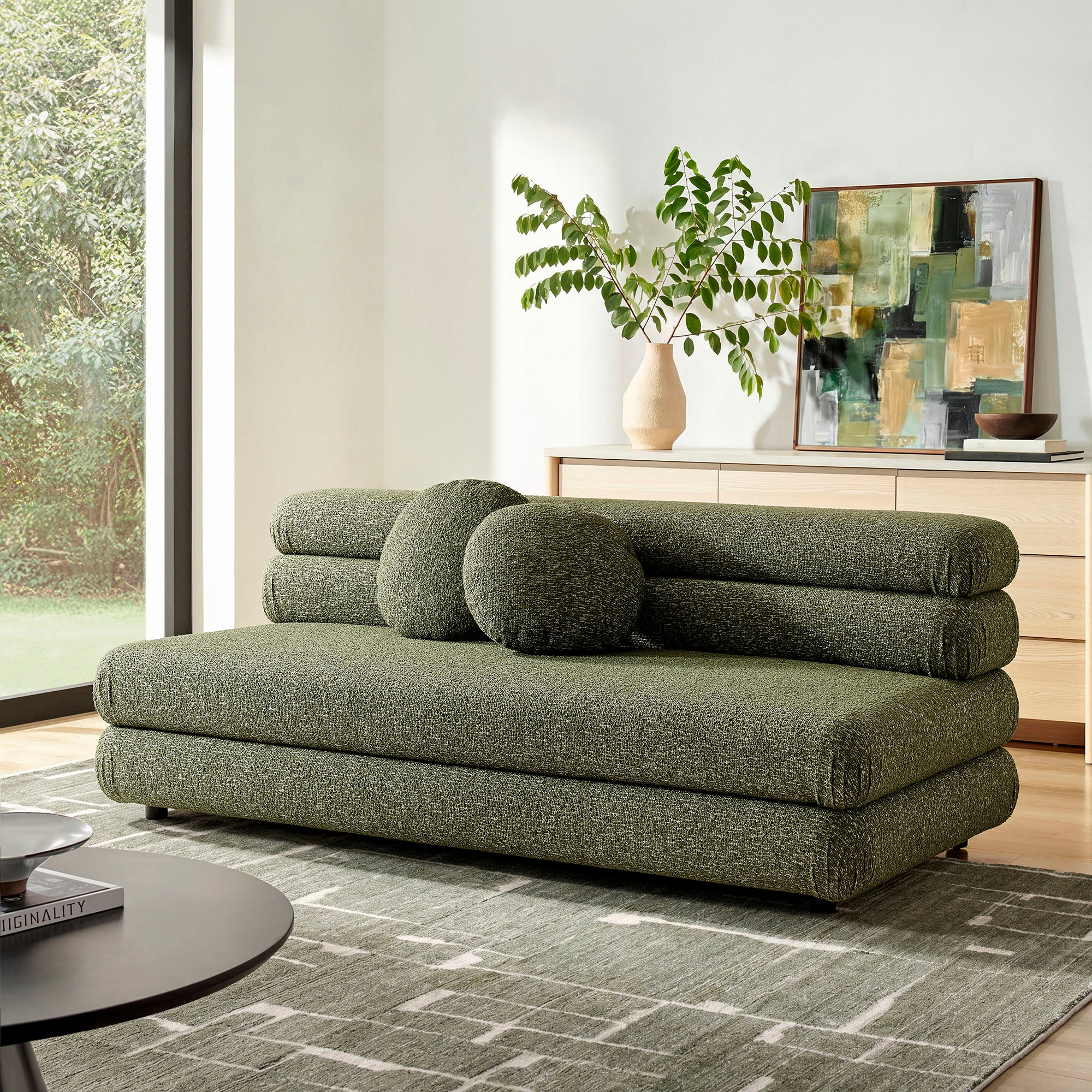 Modway Jubilee Upholstered Modular Armless Loveseat EEI-7709