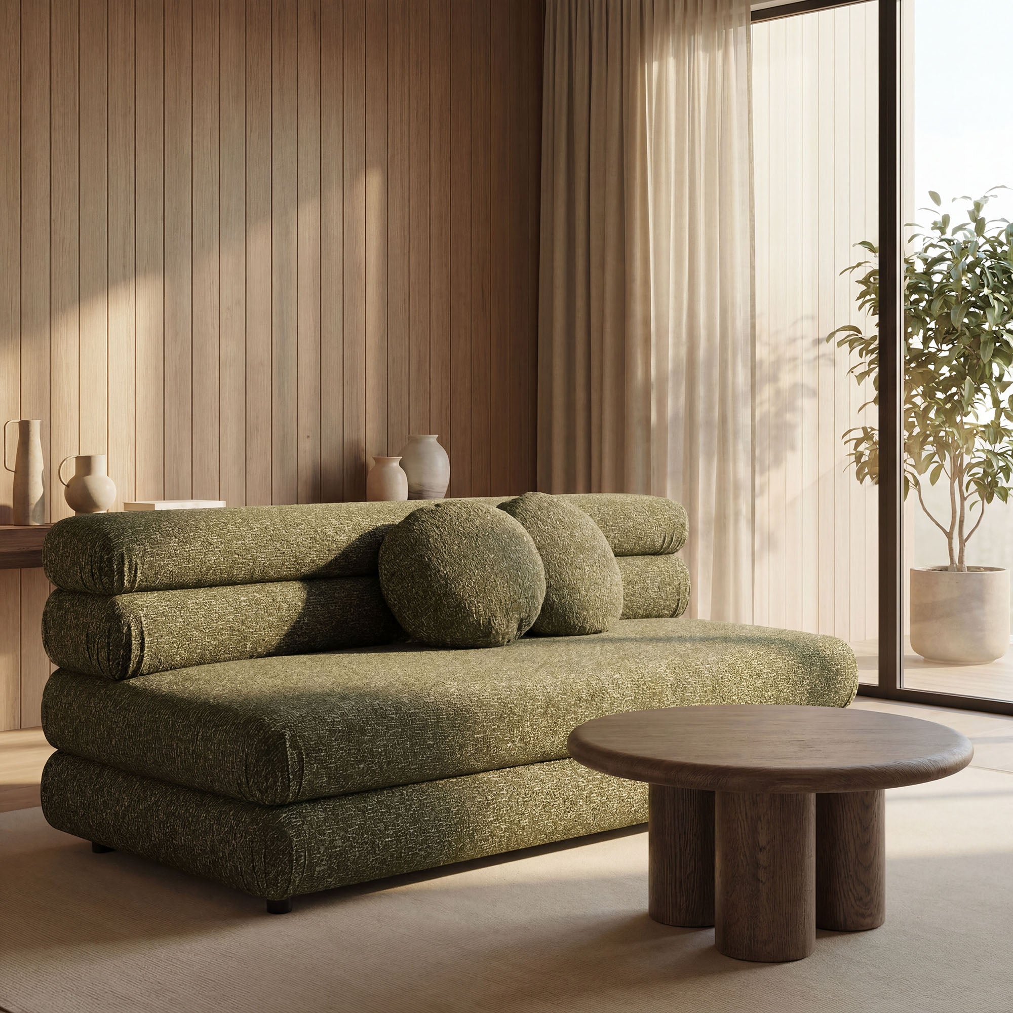 Modway Jubilee Upholstered Modular Armless Loveseat EEI-7709