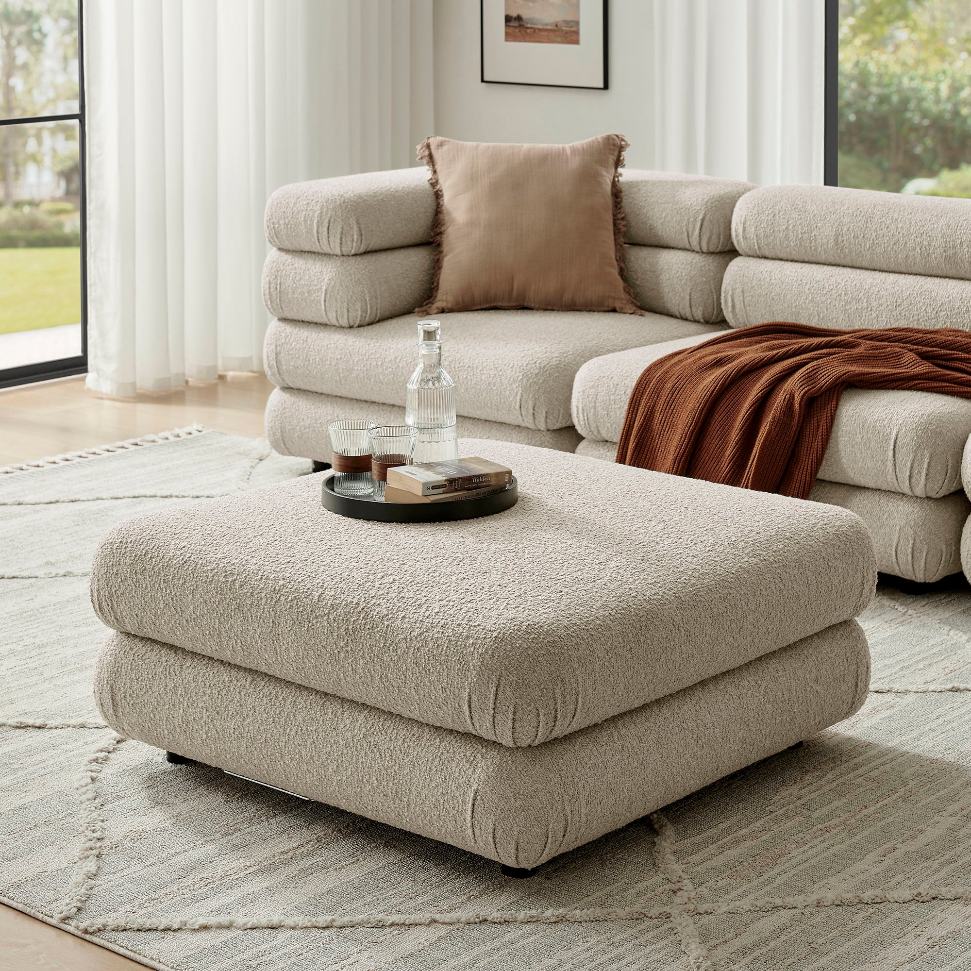 Modway Jubilee Upholstered Ottoman EEI-7711