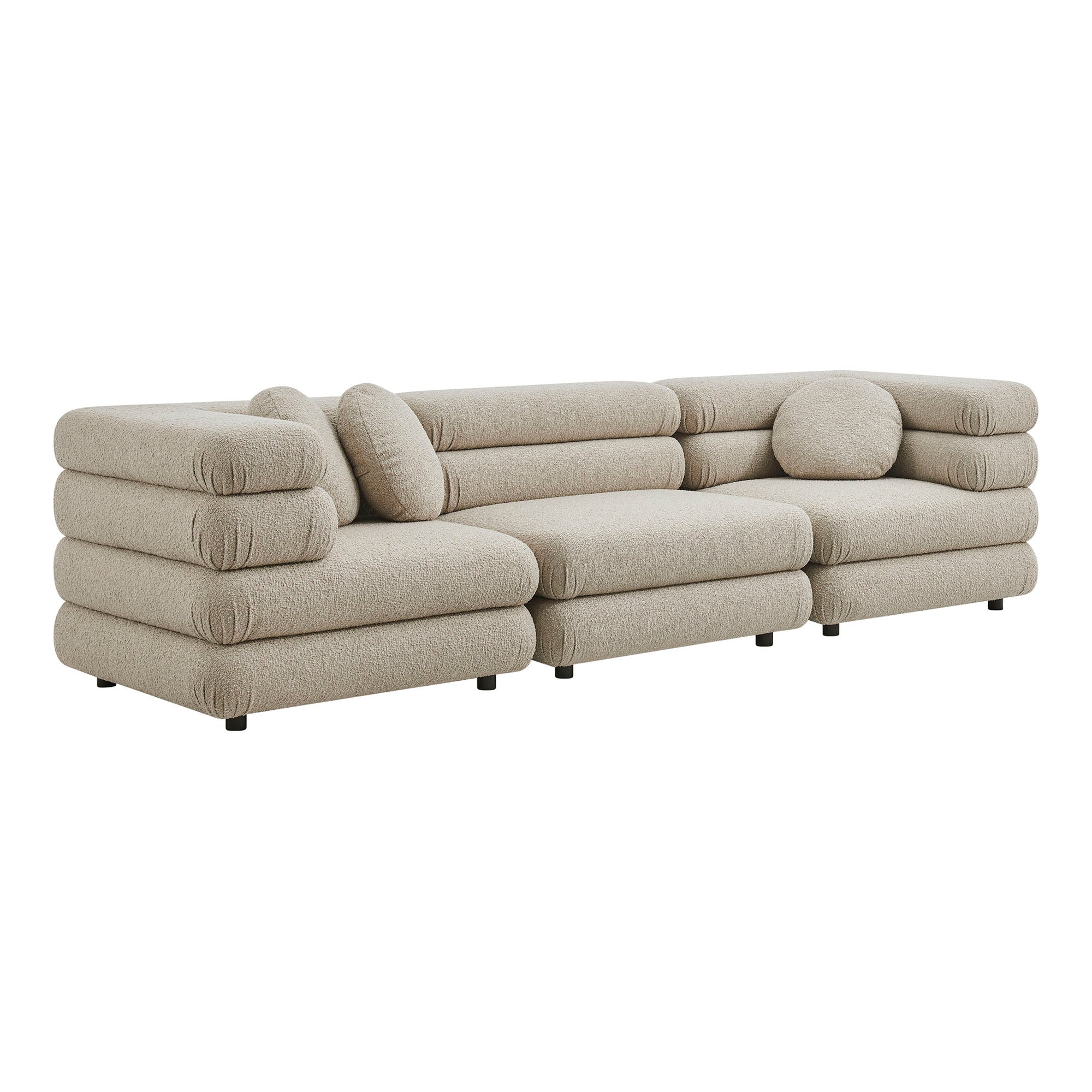 Modway Jubilee 3-Piece Upholstered 3-Piece Modular Sofa Set EEI-7712
