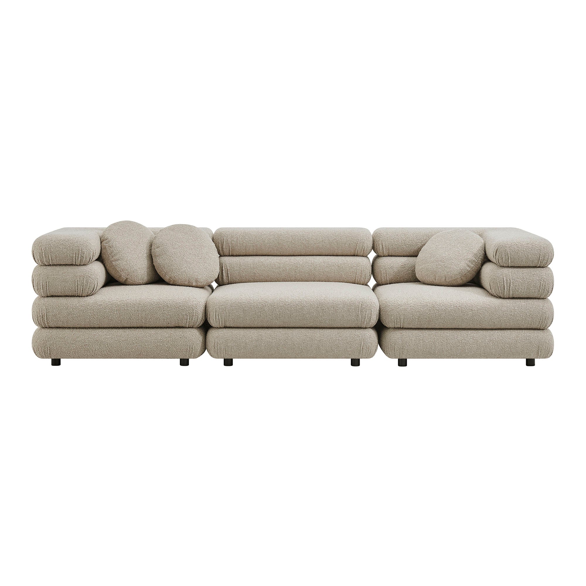 Modway Jubilee 3-Piece Upholstered 3-Piece Modular Sofa Set EEI-7712