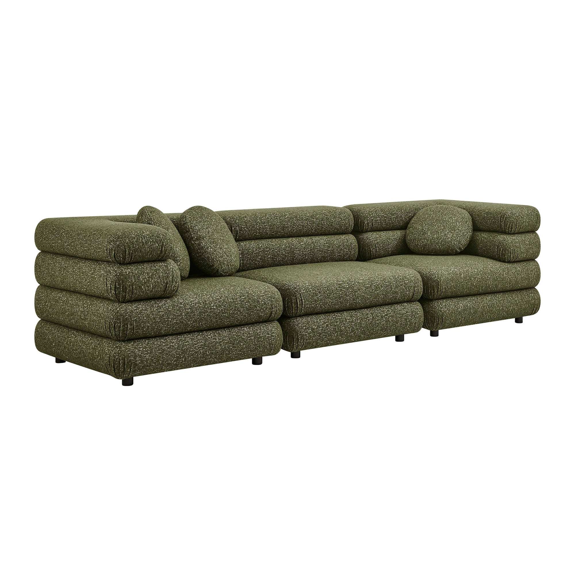 Modway Jubilee 3-Piece Upholstered 3-Piece Modular Sofa Set EEI-7712