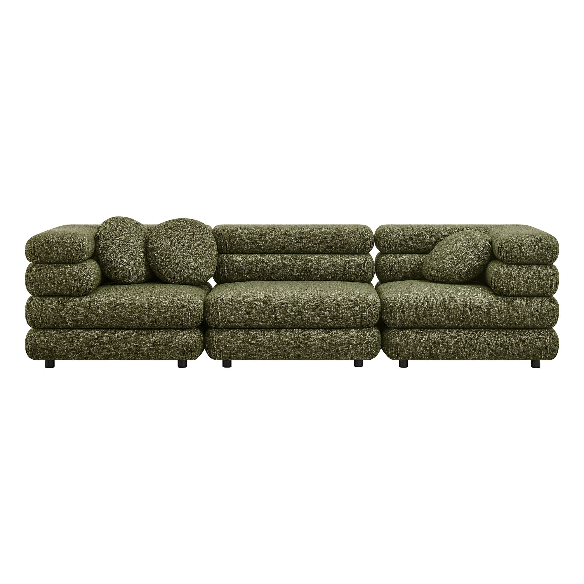 Modway Jubilee 3-Piece Upholstered 3-Piece Modular Sofa Set EEI-7712