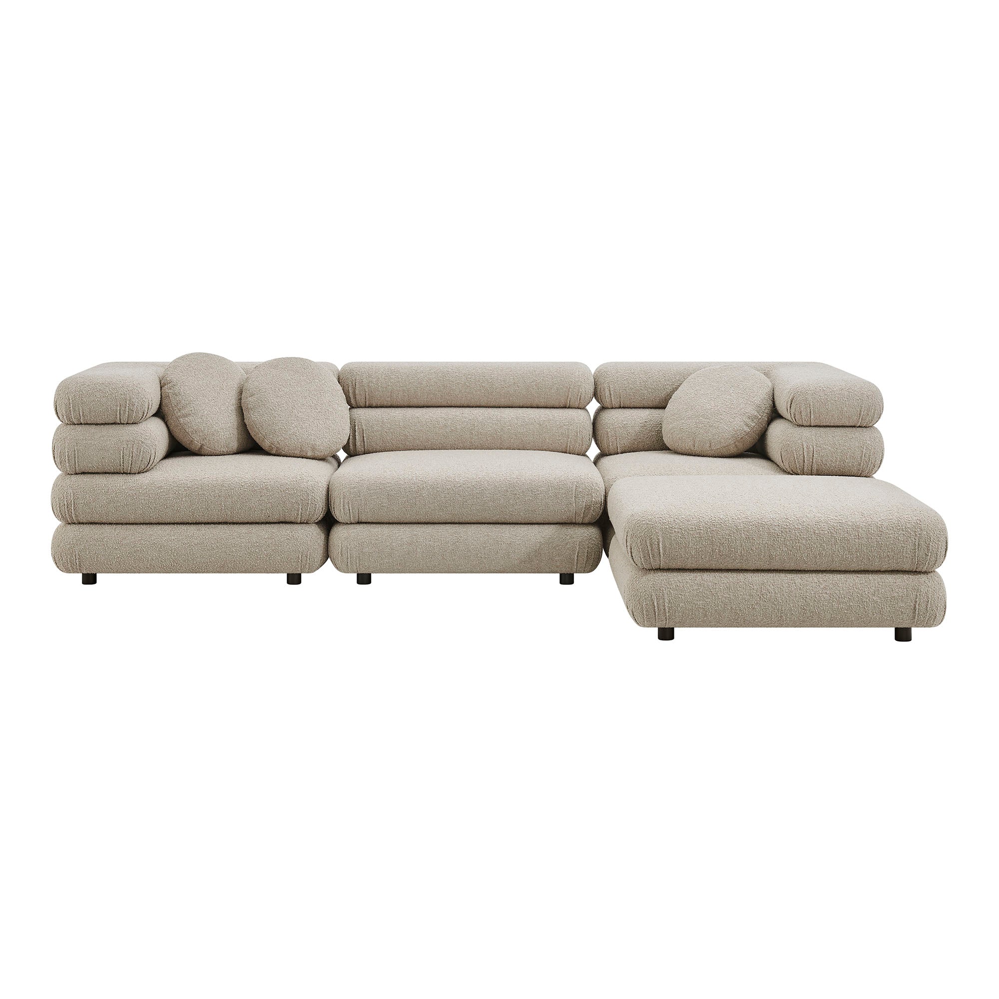 Modway Jubilee 4-Piece Upholstered Modular Sofa Set EEI-7713