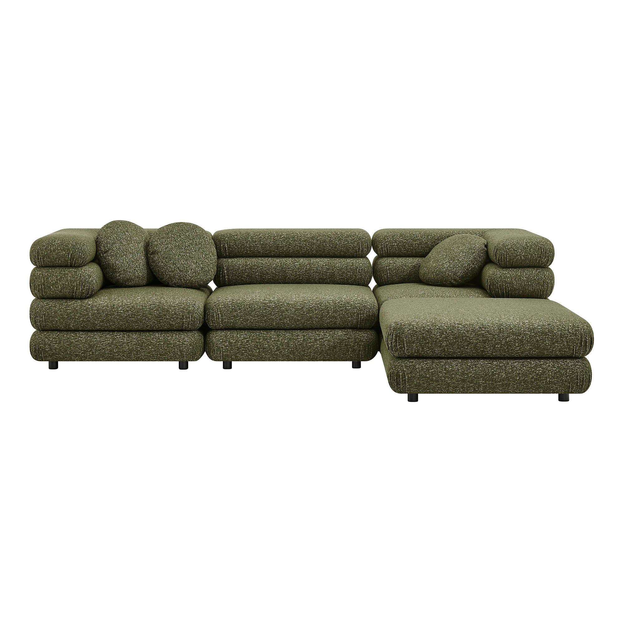 Modway Jubilee 4-Piece Upholstered Modular Sofa Set EEI-7713
