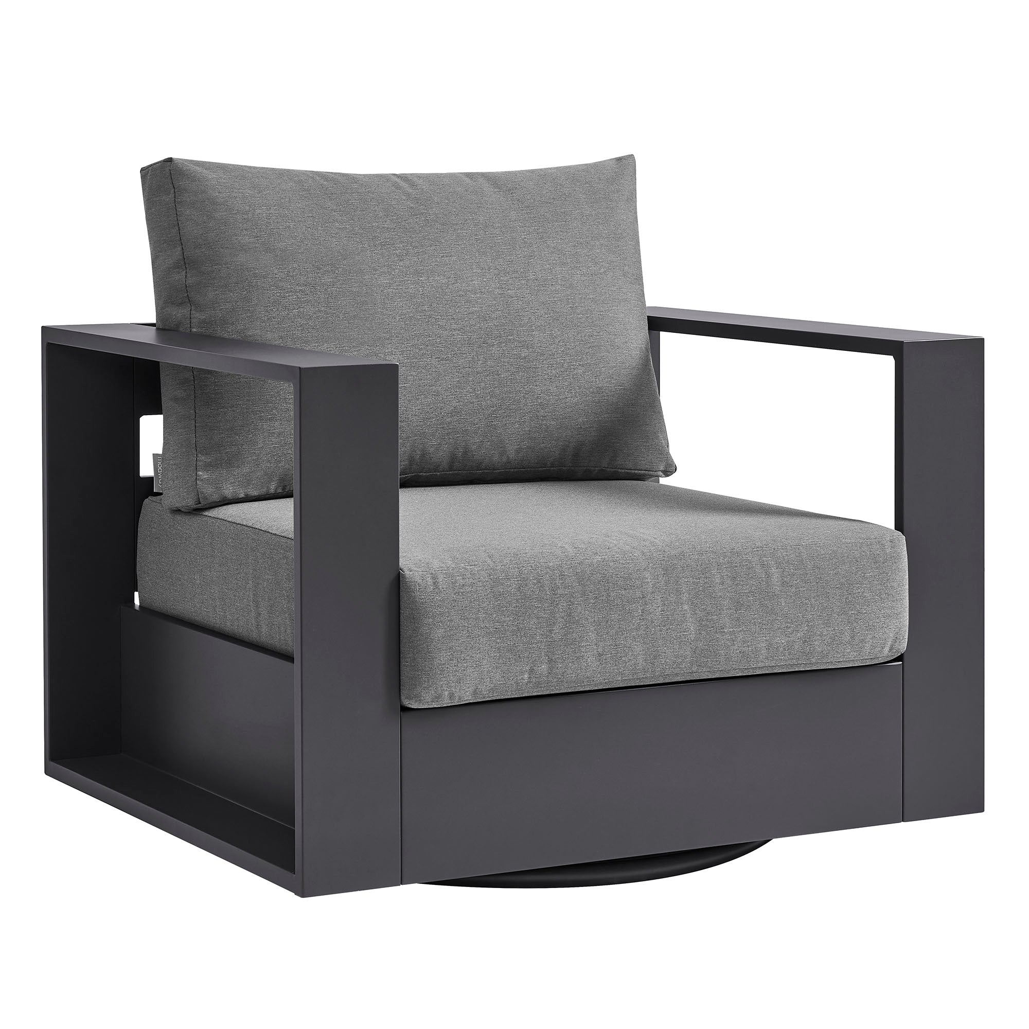 Modway EEI-7728 Tahoe Outdoor Patio Powder-Coated Aluminum Swivel Armchair