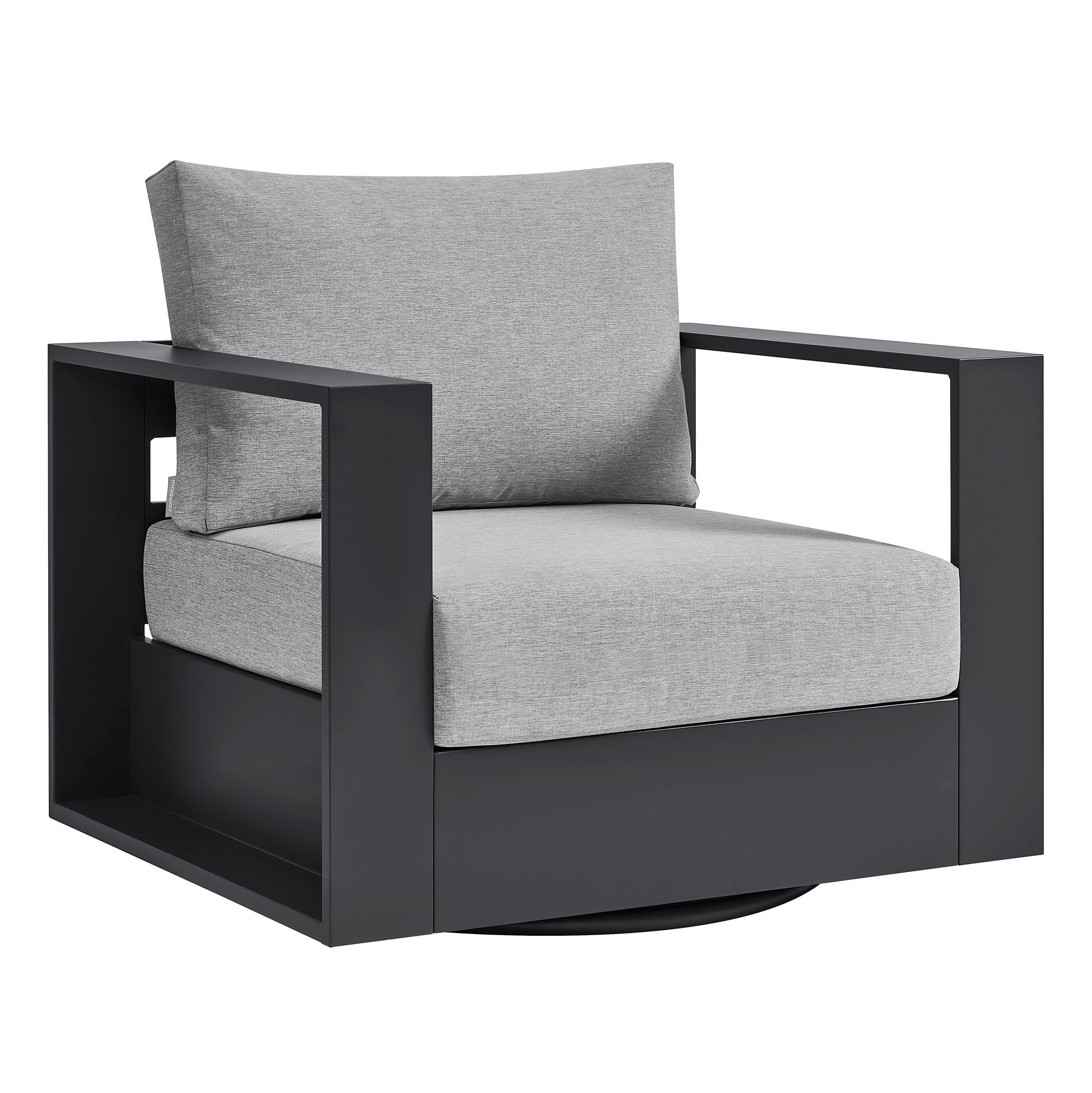 Modway EEI-7728 Tahoe Outdoor Patio Powder-Coated Aluminum Swivel Armchair