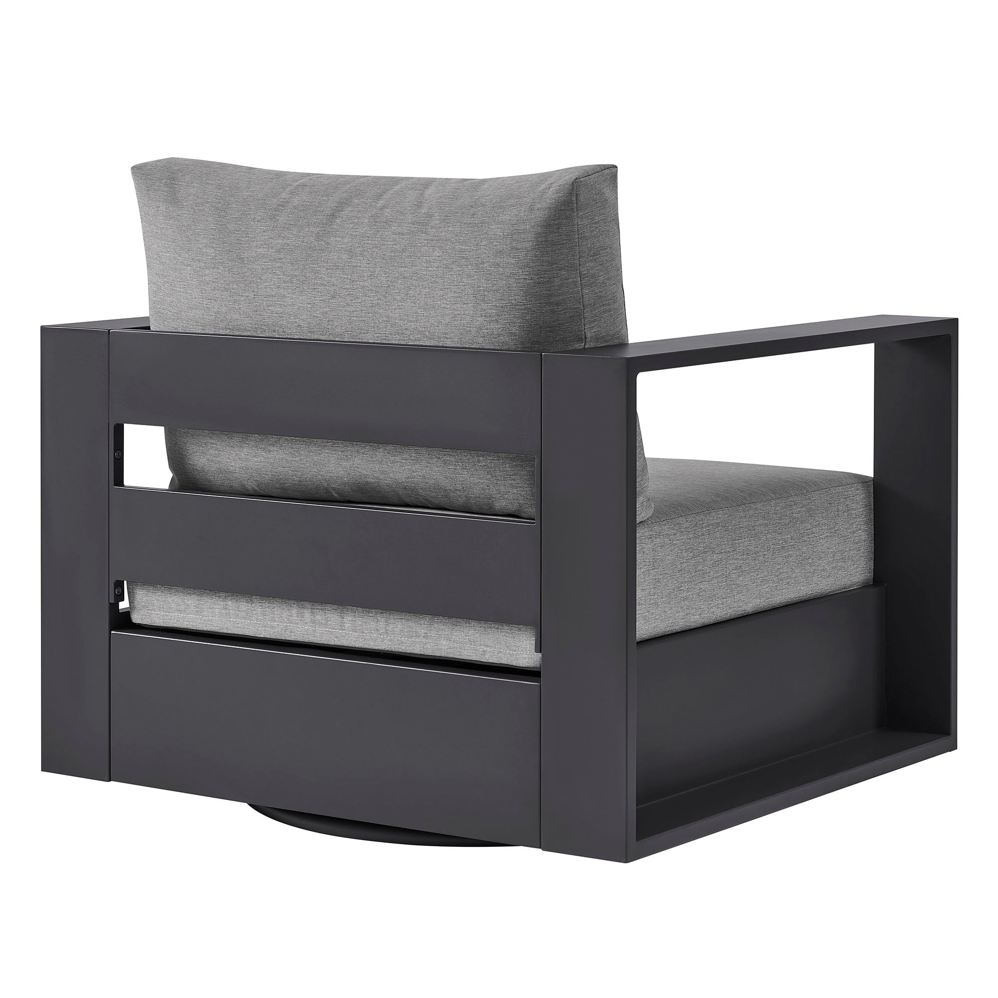 Modway EEI-7728 Tahoe Outdoor Patio Powder-Coated Aluminum Swivel Armchair