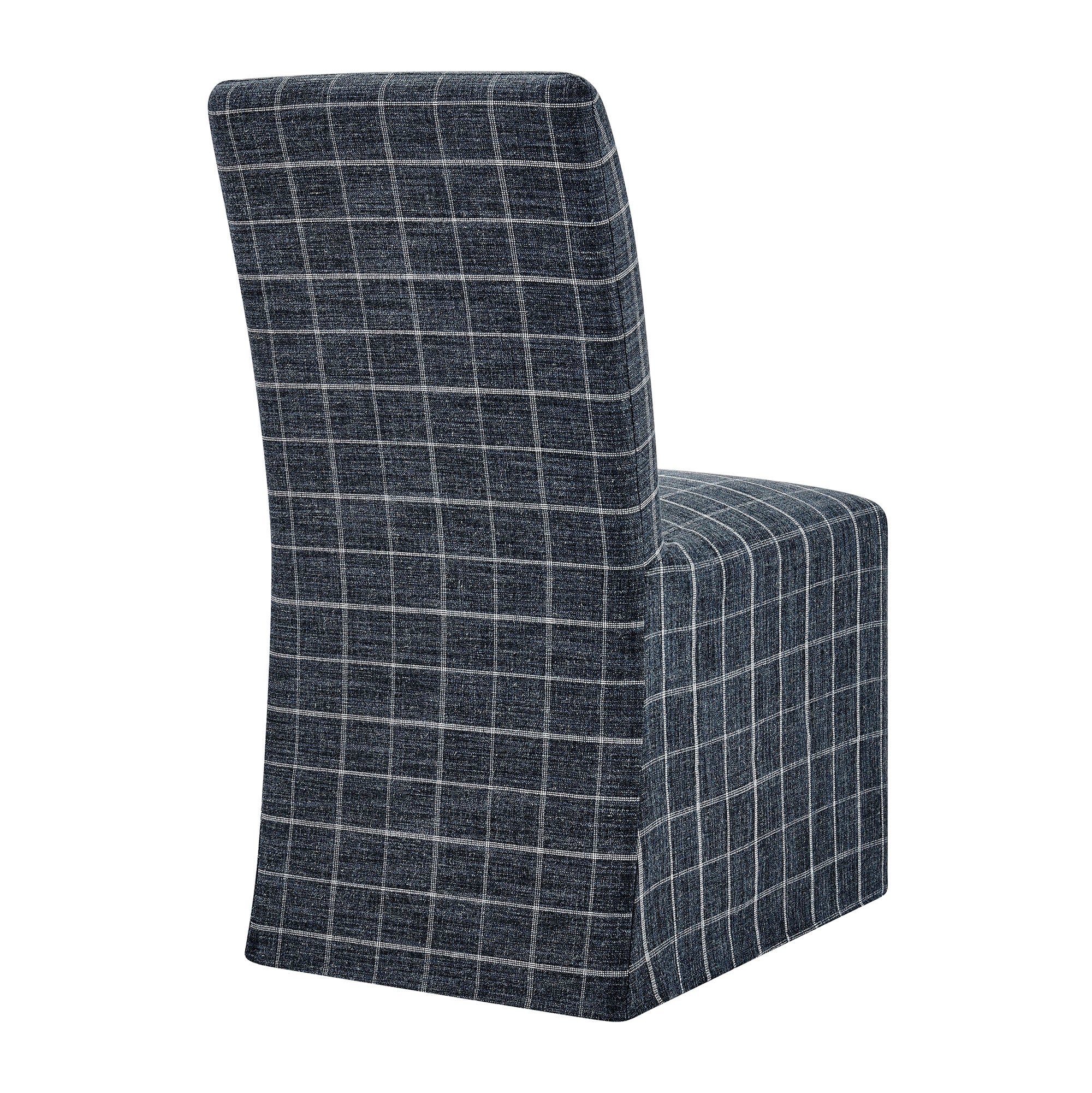 Modway Aster Linen Cotton Blend Slipcovered Dining Chairs Set of 2 EEI-7761