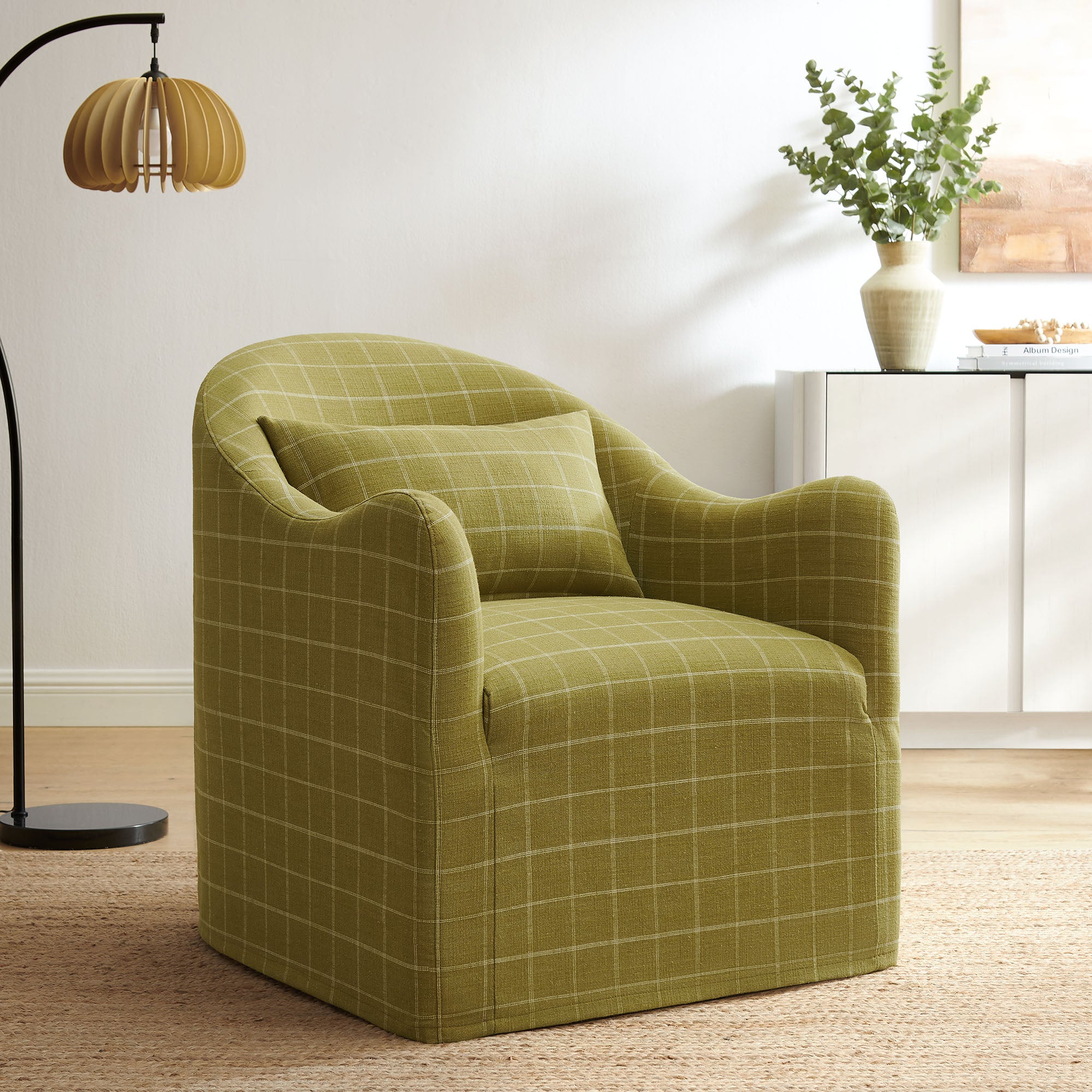 Modway Bardot Slipcovered Linen Blend Accent Chair EEI-7774