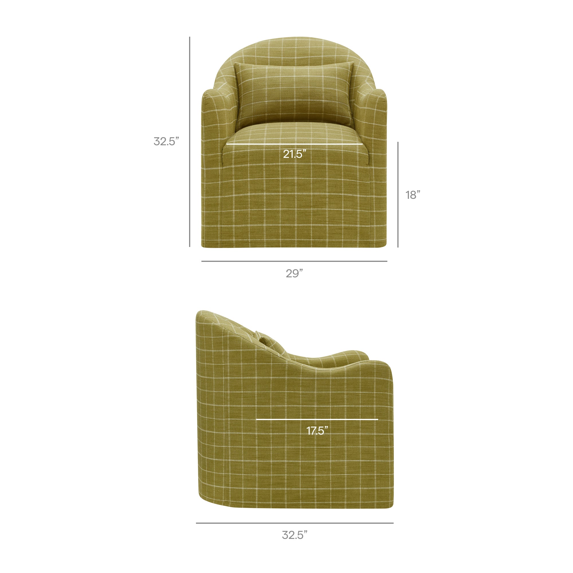 Modway Bardot Slipcovered Linen Blend Accent Chair EEI-7774